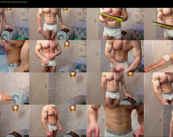 adam_muscle_ — 18 minute Chaturbate male cam show recording, 1080p, May 7, 2022