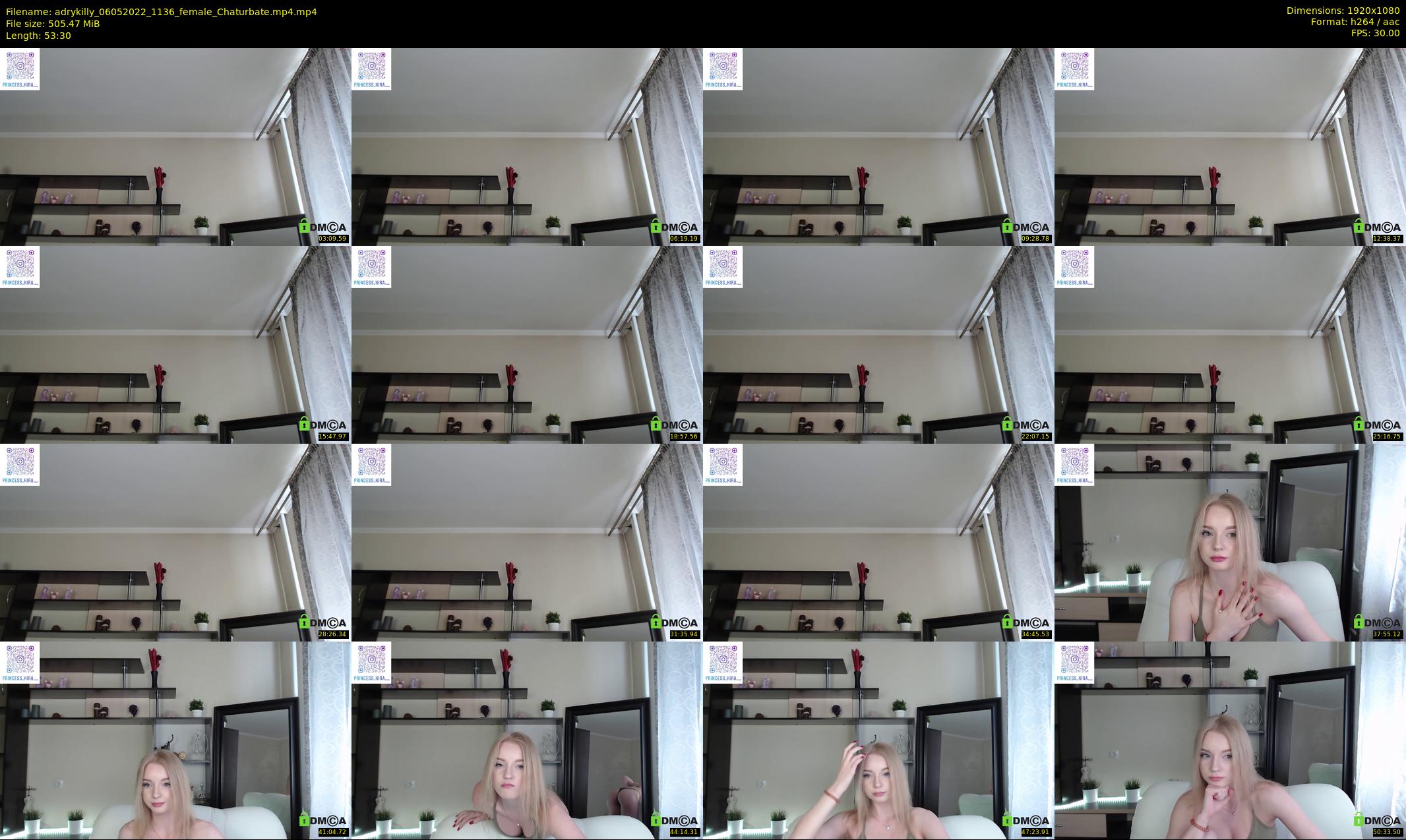 adrykilly — 54 minute Chaturbate female cam show recording, 1080p, May 6, 2022