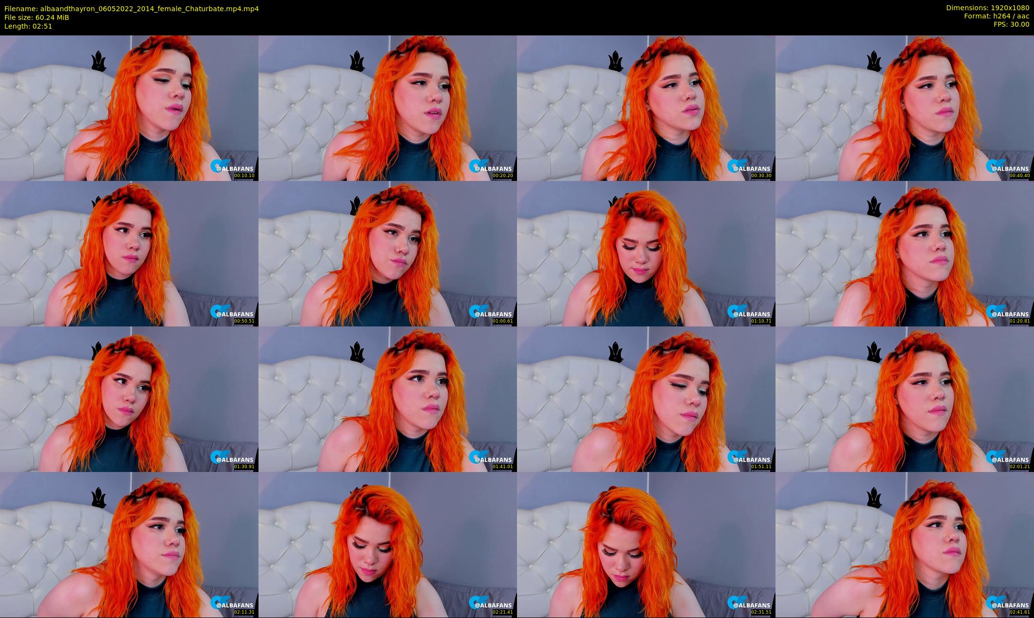 albaandthayron — 3 minute Chaturbate couple cam show recording, 1080p, May 6, 2022