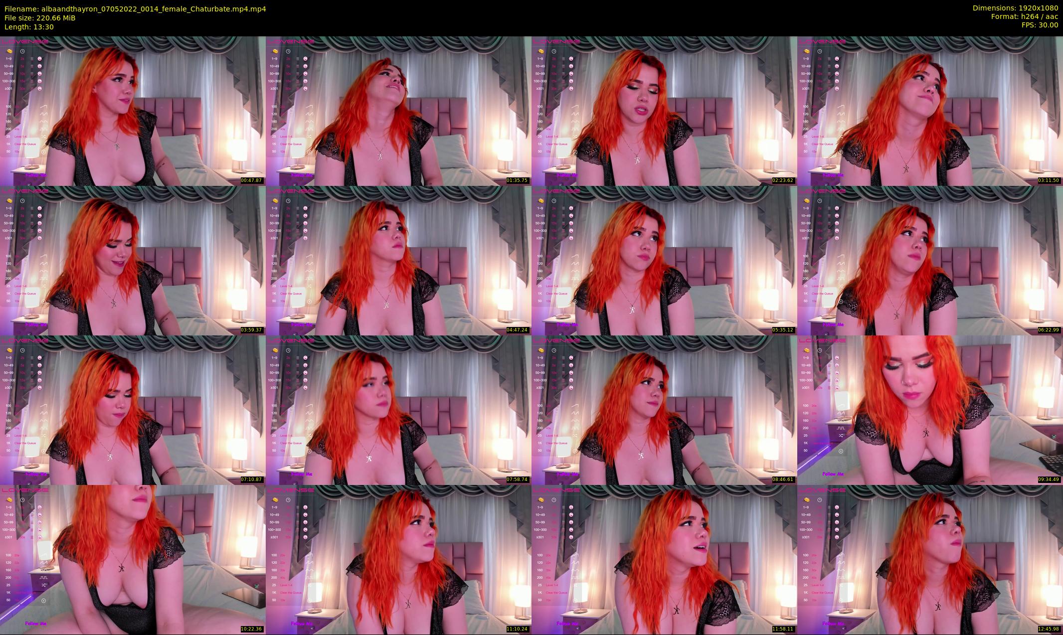 albaandthayron — 14 minute Chaturbate couple cam show recording, 1080p, May 7, 2022