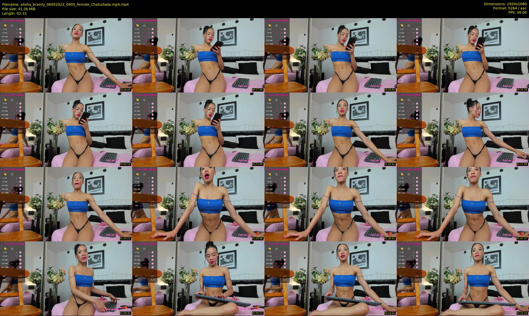 alisha_brainly — 3 minute Chaturbate female cam show recording, 1080p, May 6, 2022