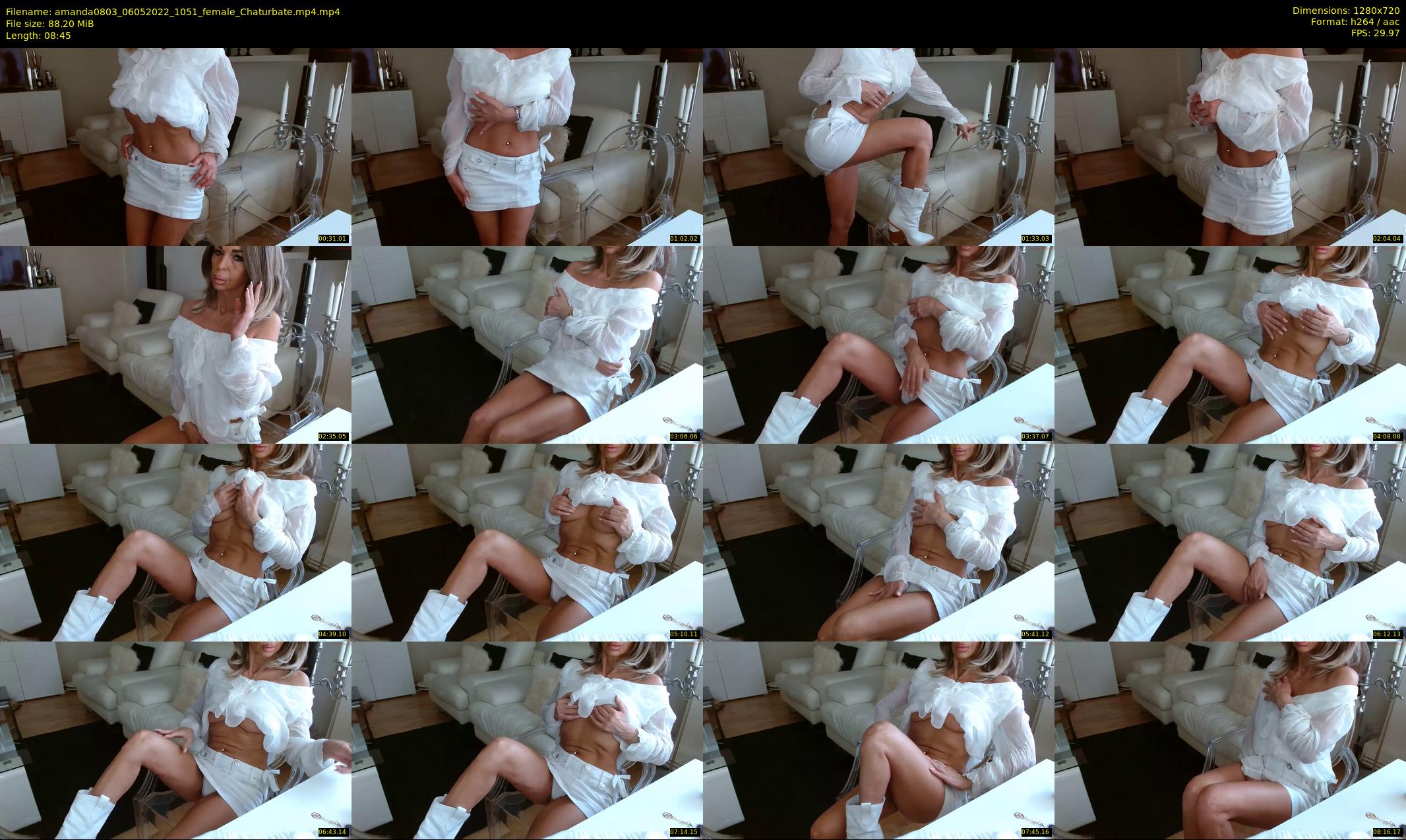 amanda0803 — 9 minute Chaturbate female cam show recording, 720p, May 6, 2022