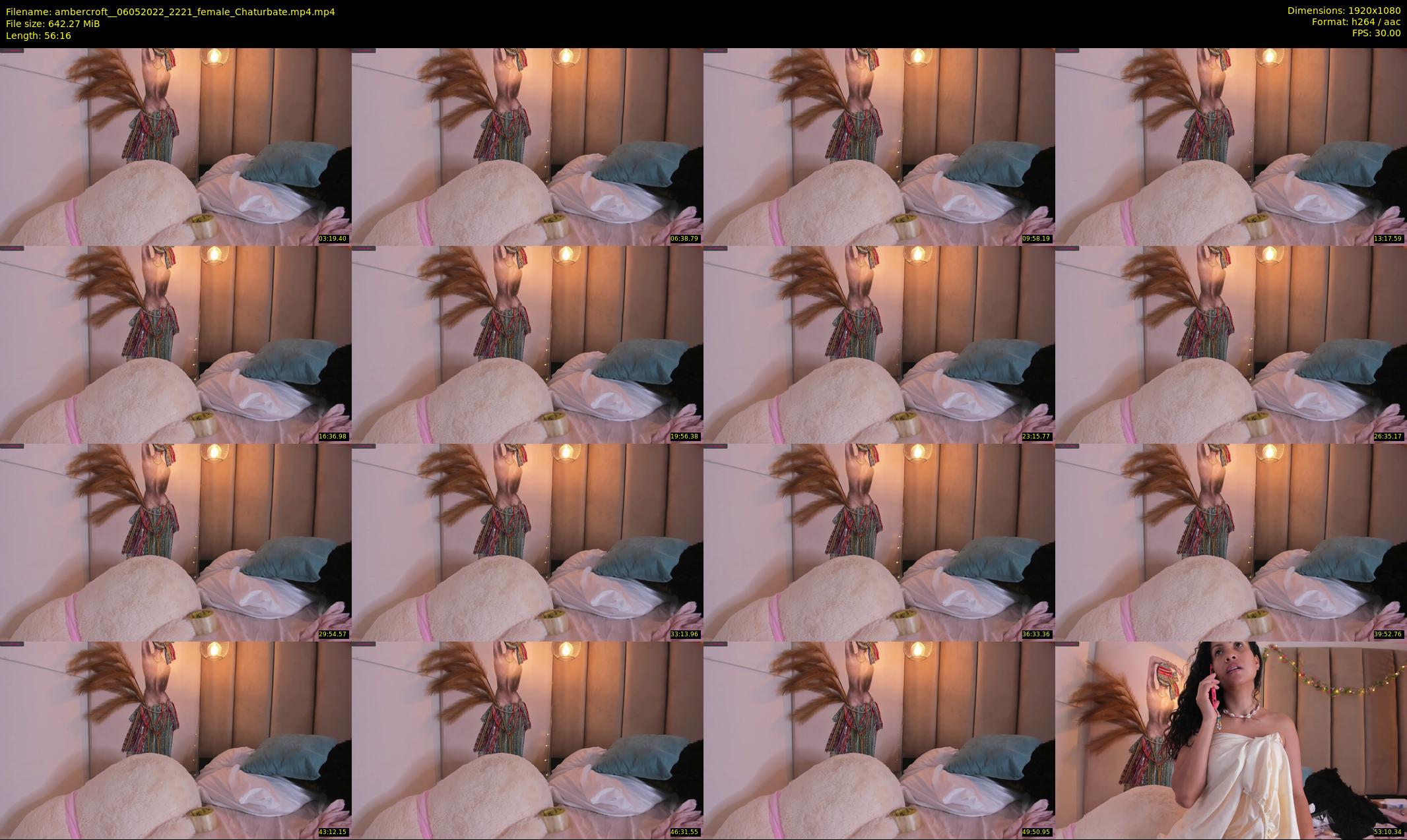 ambercroft_ — 57 minute Chaturbate female cam show recording, 1080p, May 6, 2022