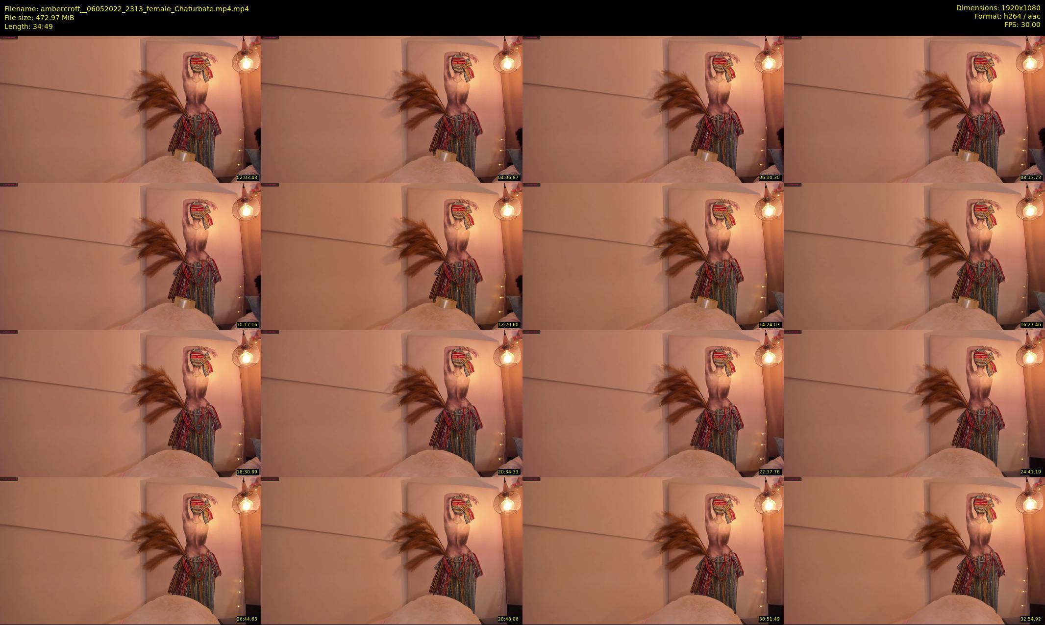 ambercroft_ — 35 minute Chaturbate female cam show recording, 1080p, May 6, 2022