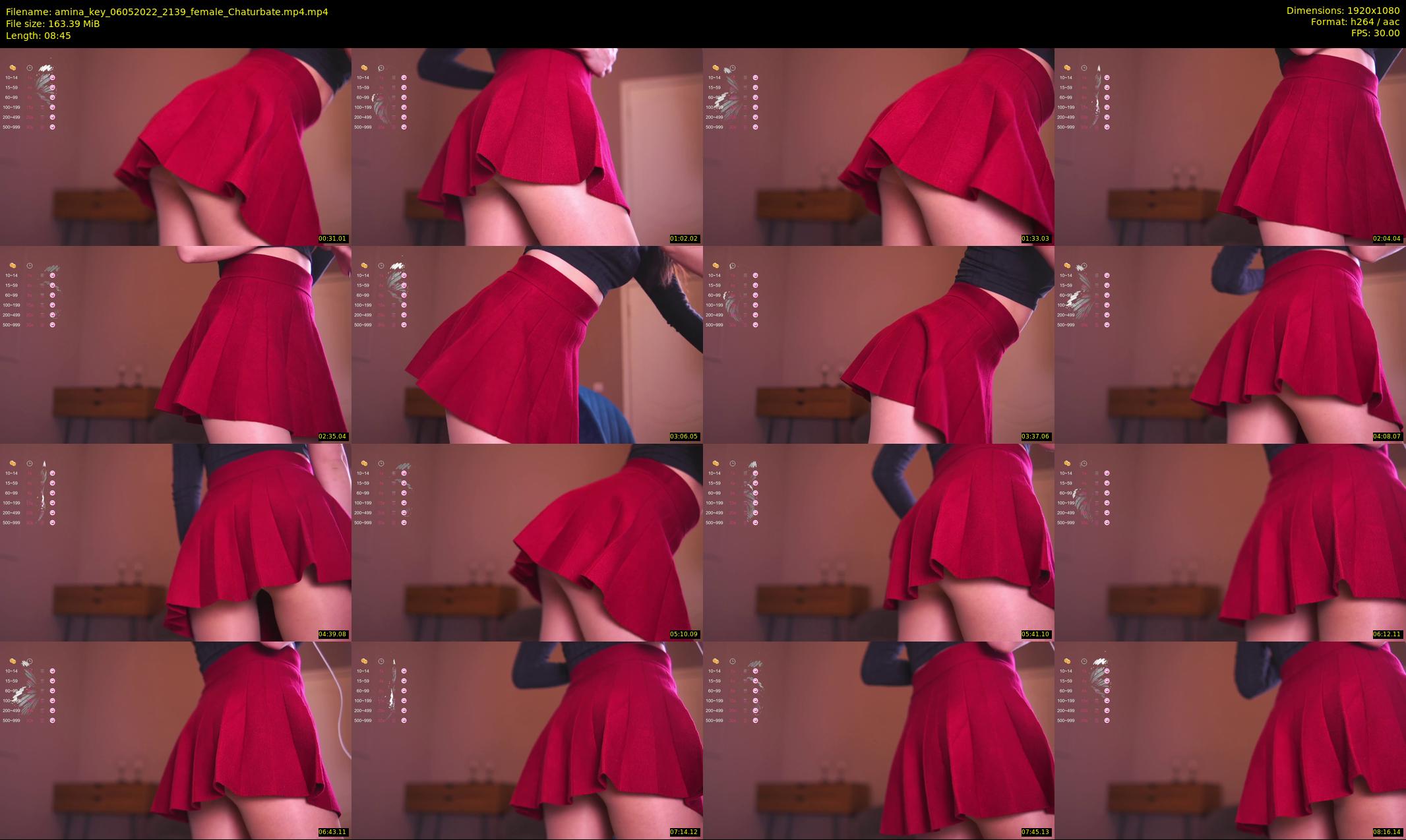 amina_key — 9 minute Chaturbate female cam show recording, 1080p, May 6, 2022