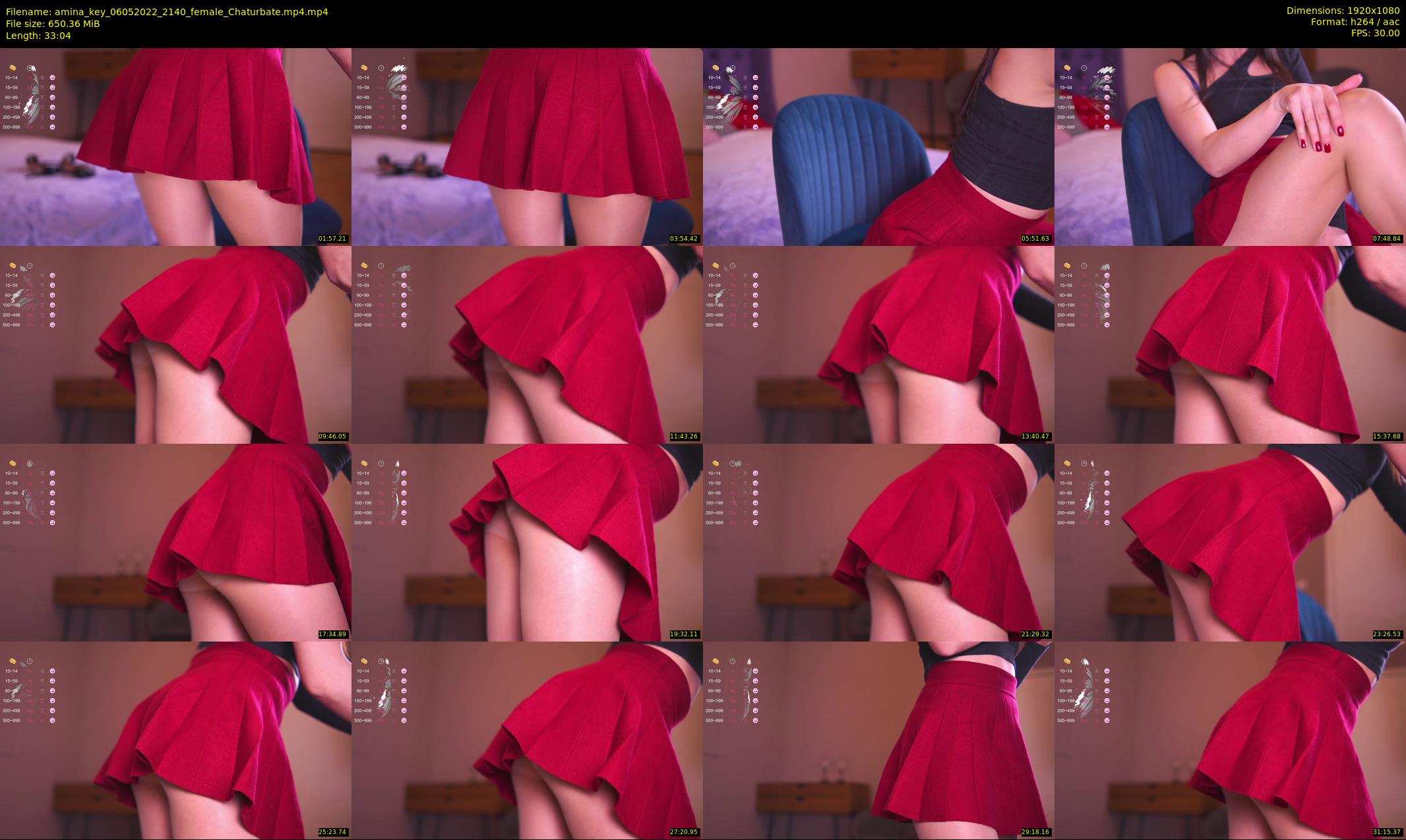 amina_key — 34 minute Chaturbate female cam show recording, 1080p, May 6, 2022