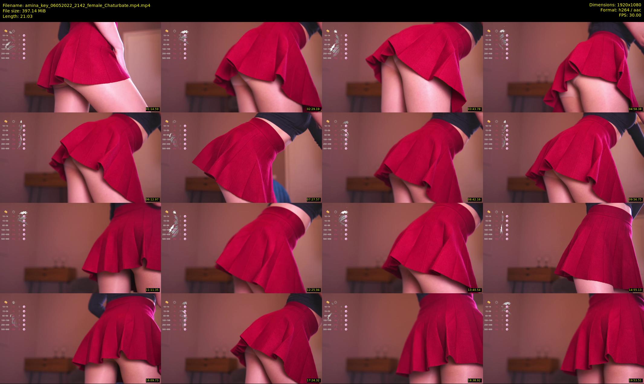 amina_key — 22 minute Chaturbate female cam show recording, 1080p, May 6, 2022