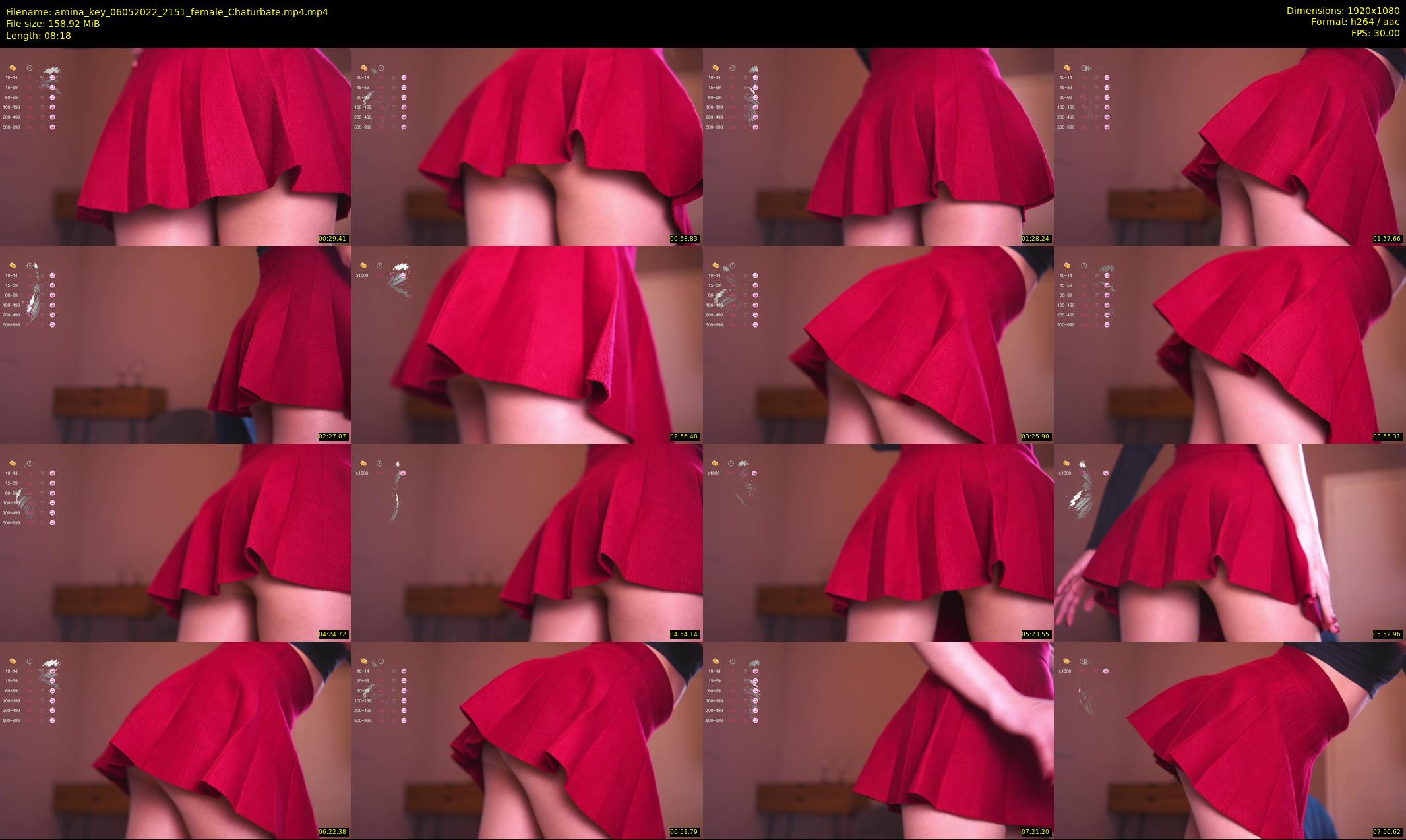 amina_key — 9 minute Chaturbate female cam show recording, 1080p, May 6, 2022