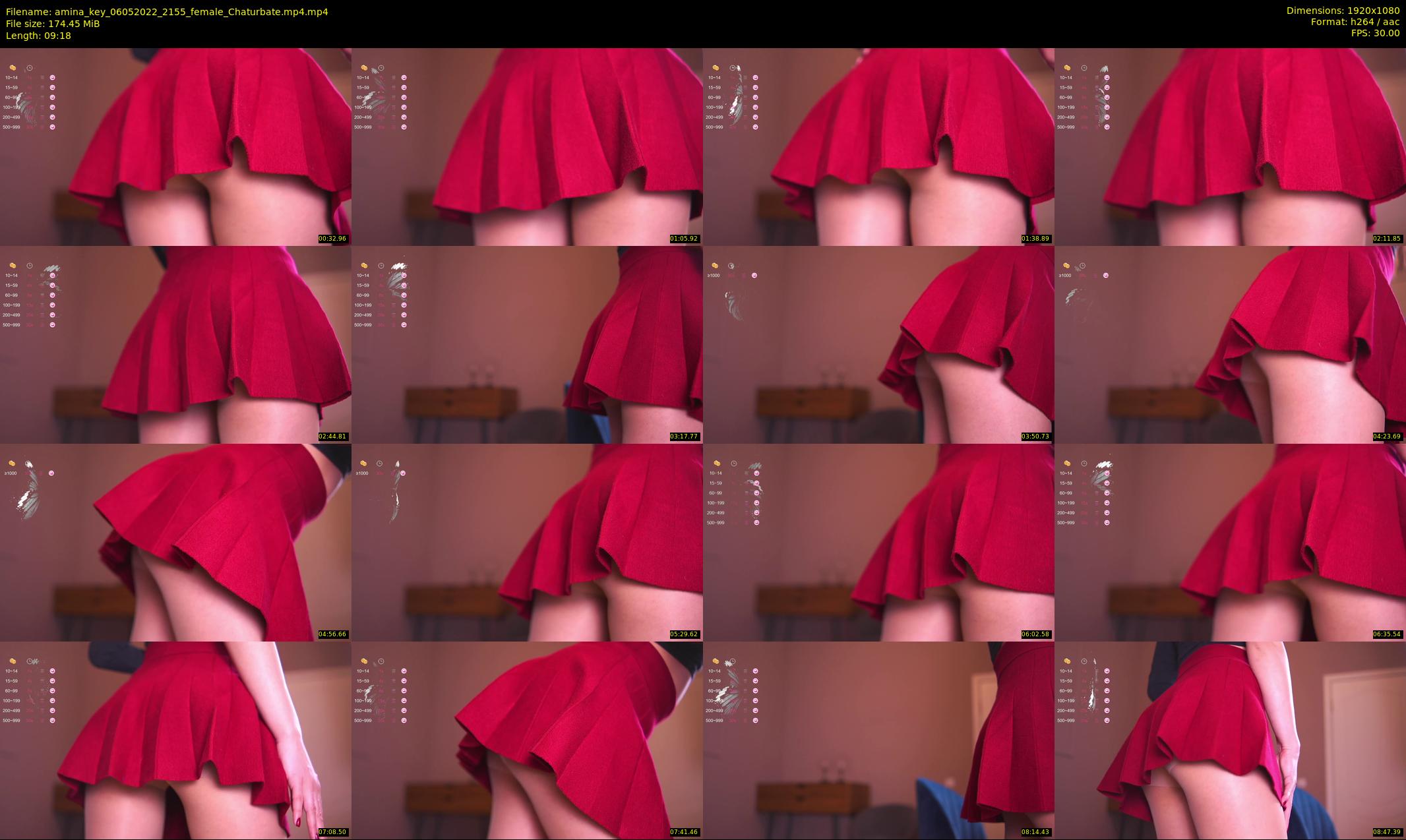 amina_key — 10 minute Chaturbate female cam show recording, 1080p, May 6, 2022