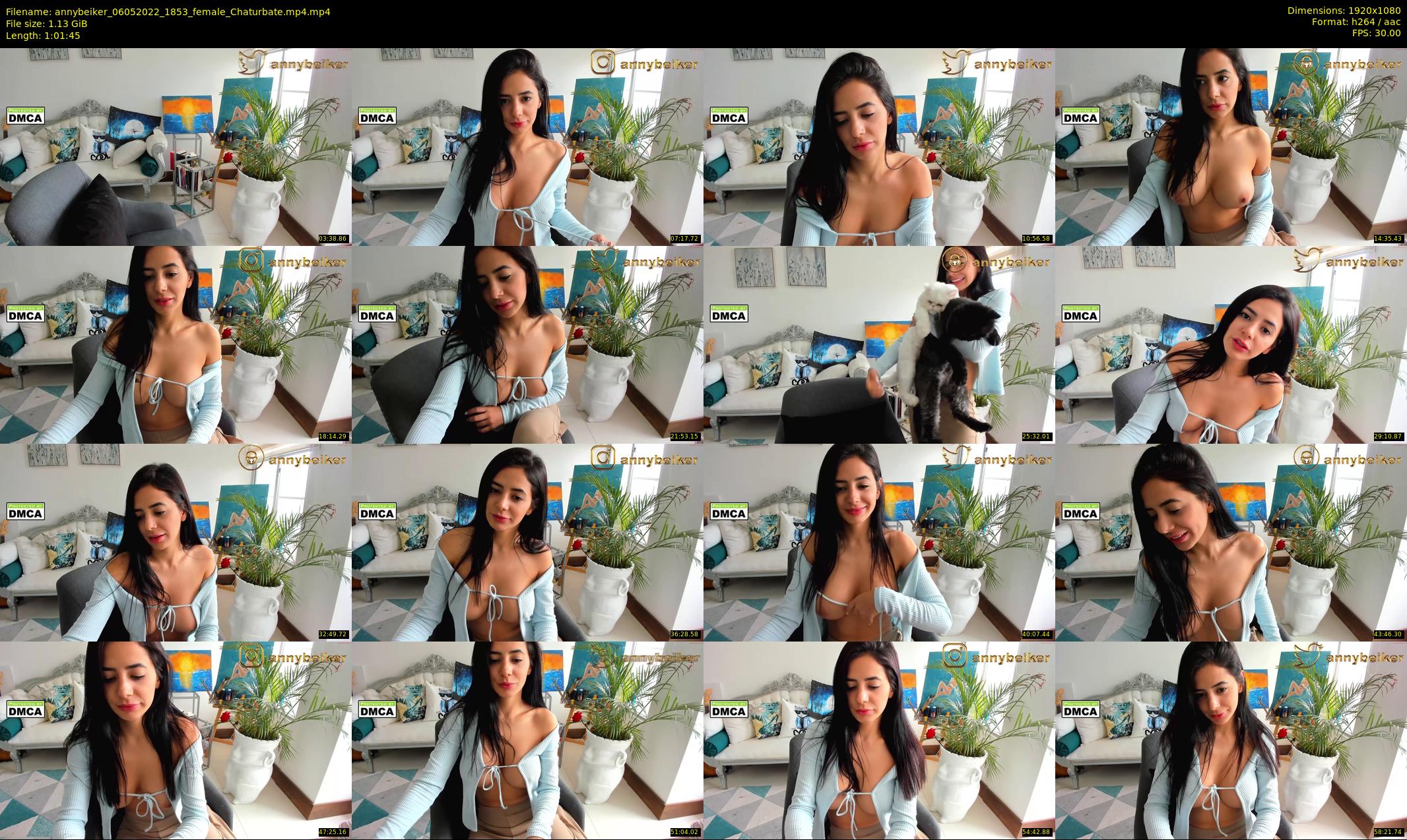 annybeiker — 62 minute Chaturbate female cam show recording, 1080p, May 6, 2022