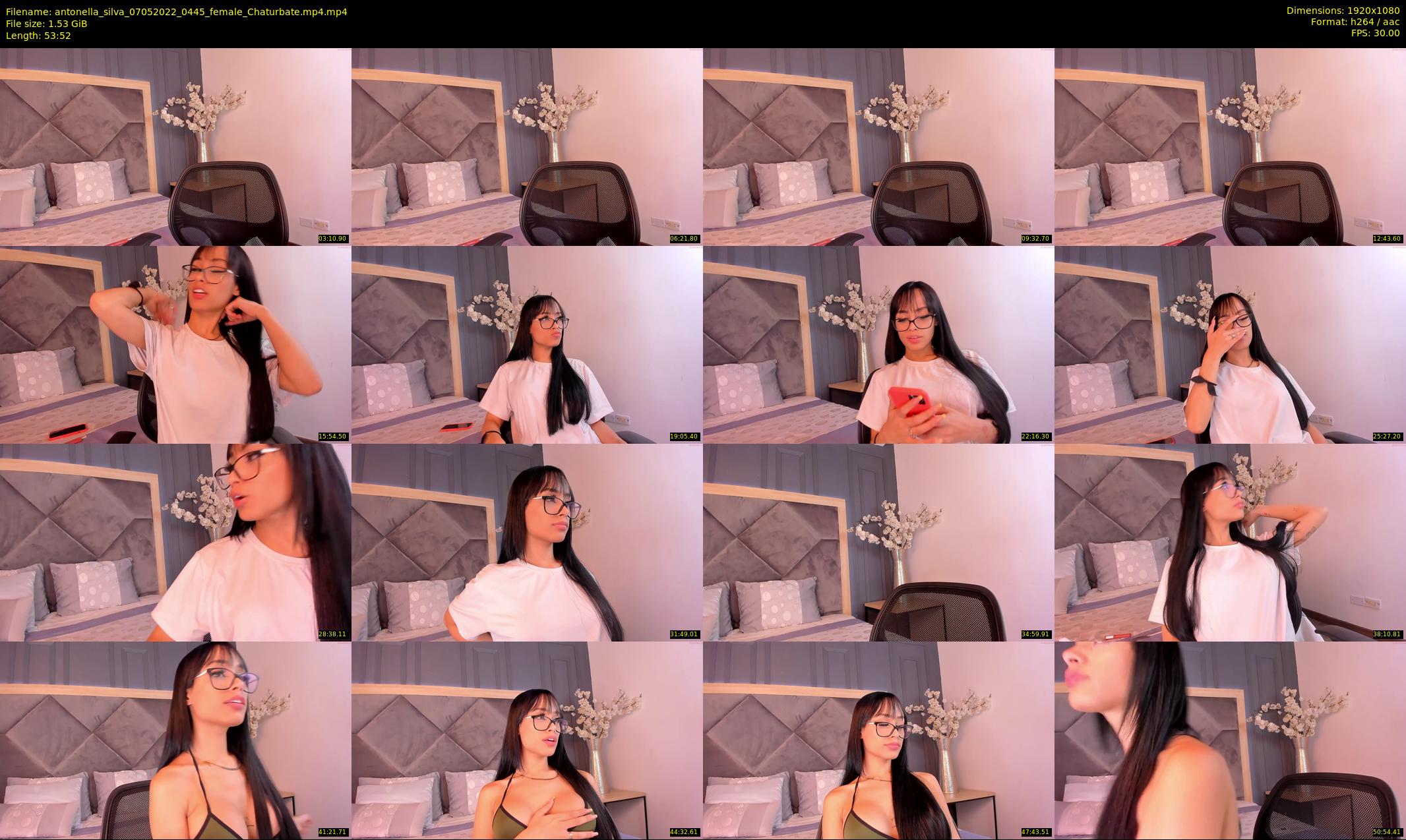 antonella_silva — 54 minute Chaturbate female cam show recording, 1080p, May 7, 2022