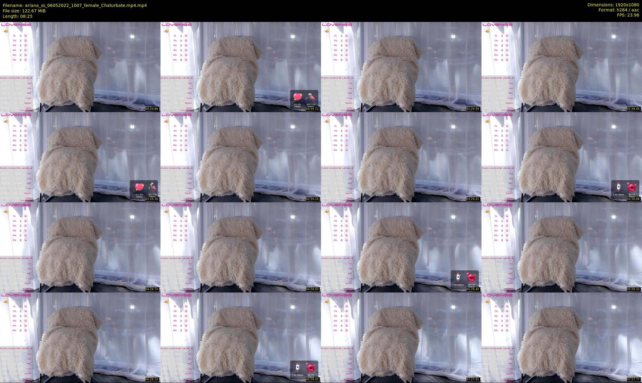 ariana_ss — 9 minute Chaturbate female cam show recording, 1080p, May 6, 2022