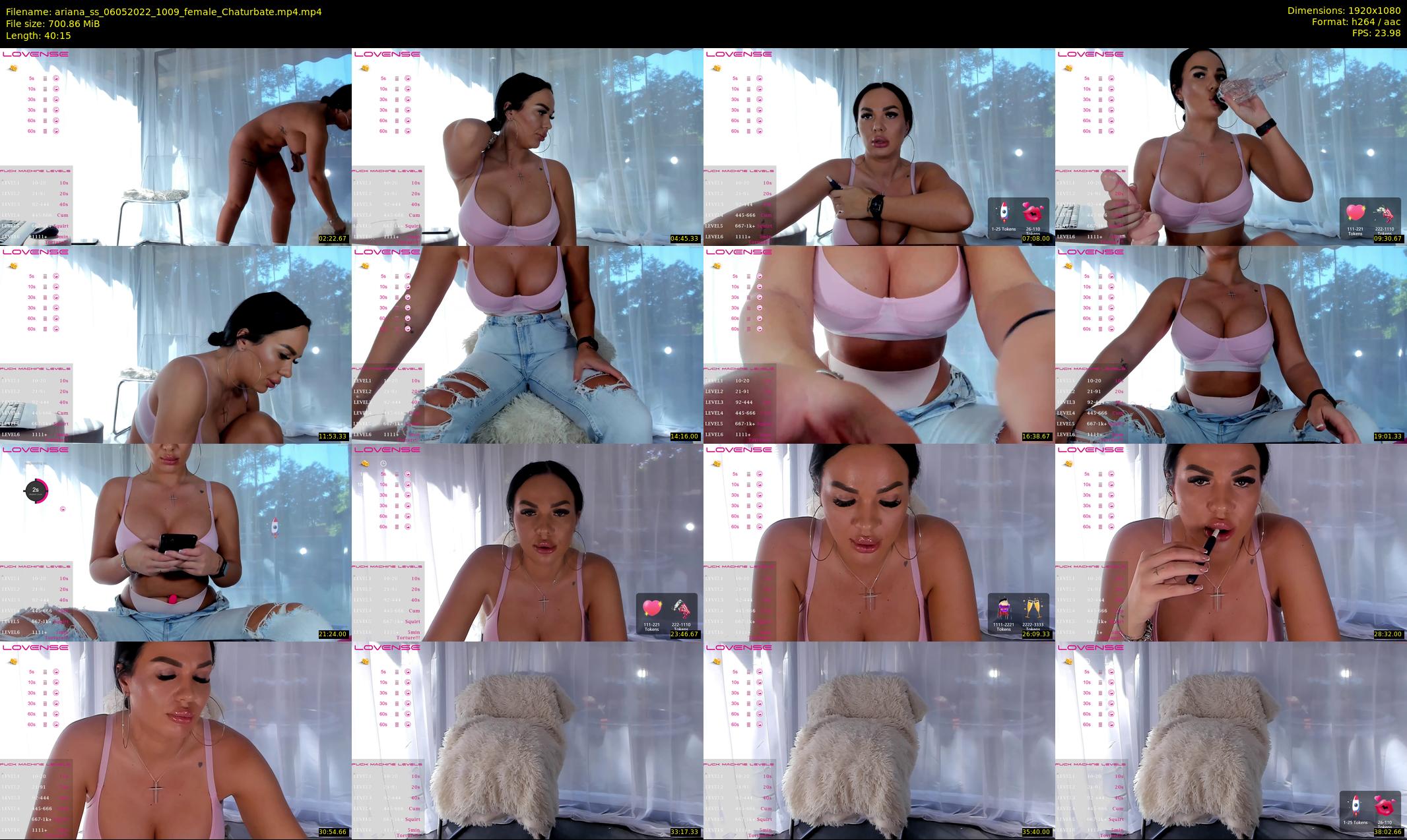 ariana_ss — 41 minute Chaturbate female cam show recording, 1080p, May 6, 2022