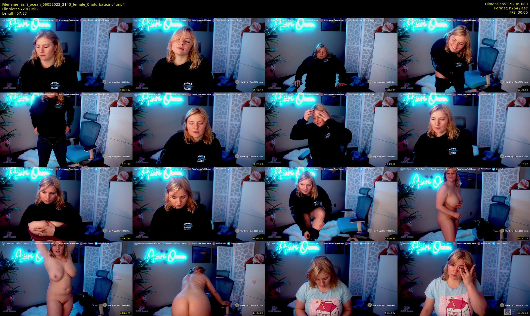 asiri_ocean — 58 minute Chaturbate female cam show recording, 1080p, May 6, 2022
