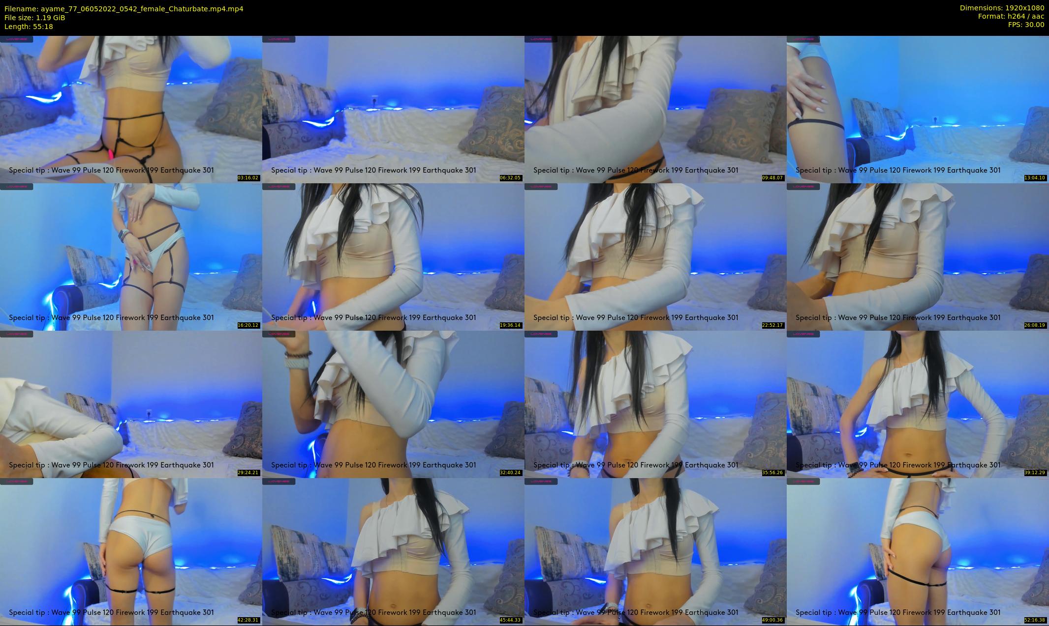 ayame_77 — 56 minute Chaturbate female cam show recording, 1080p, May 6, 2022