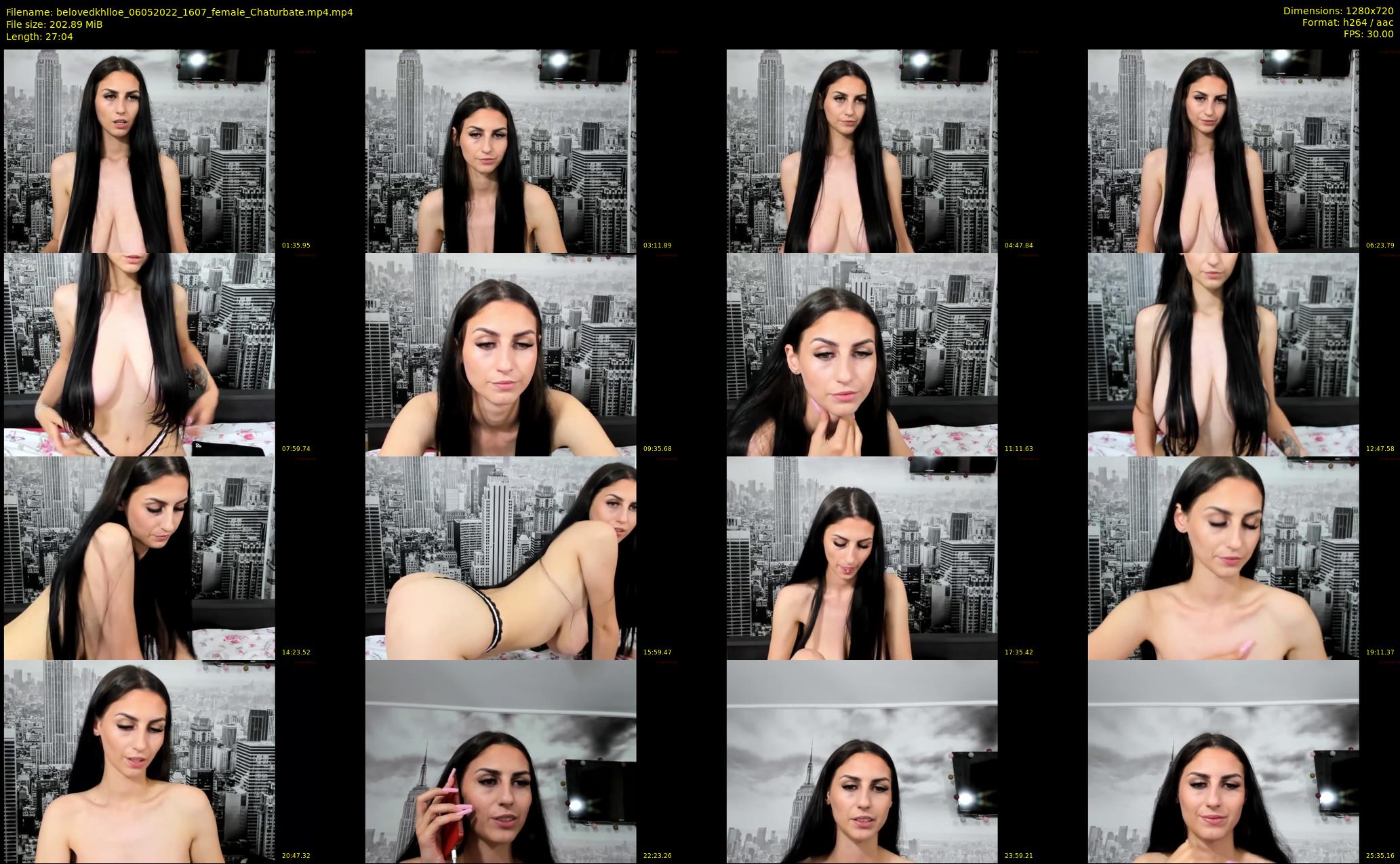 belovedkhlloe — 28 minute Chaturbate female cam show recording, 720p, May 6, 2022