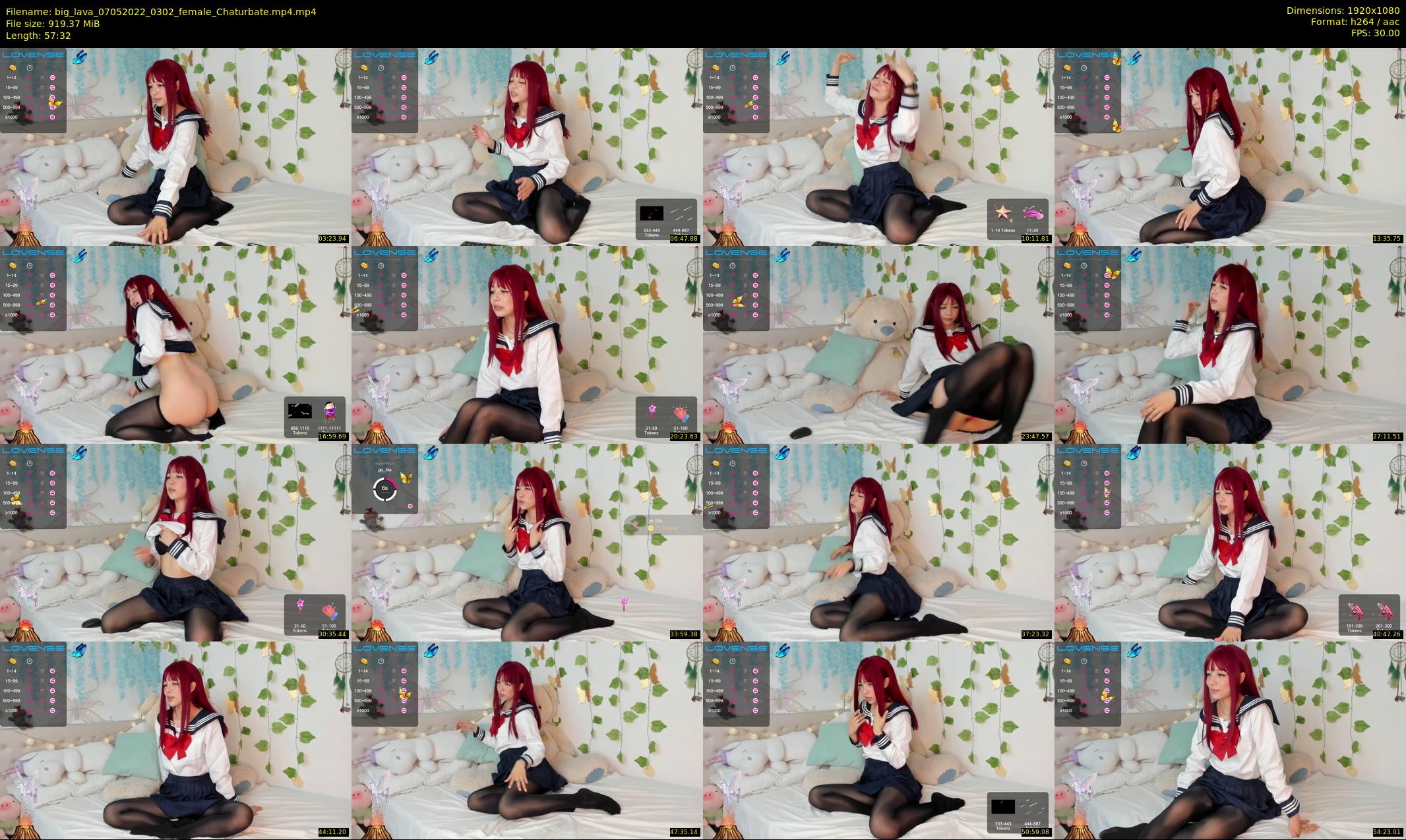 big_lava — 58 minute Chaturbate female cam show recording, 1080p, May 7, 2022
