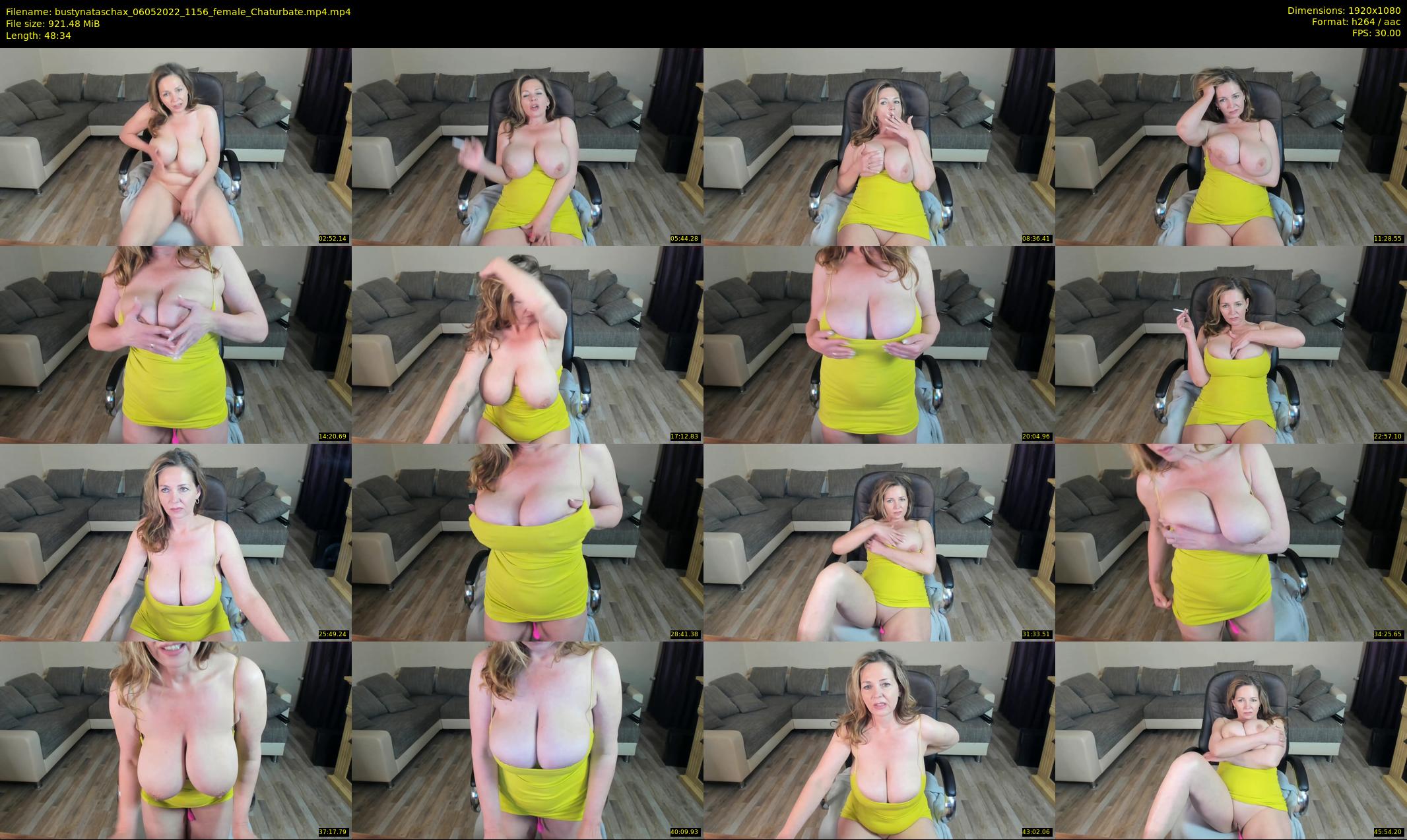 bustynataschax — 49 minute Chaturbate female cam show recording, 1080p, May 6, 2022