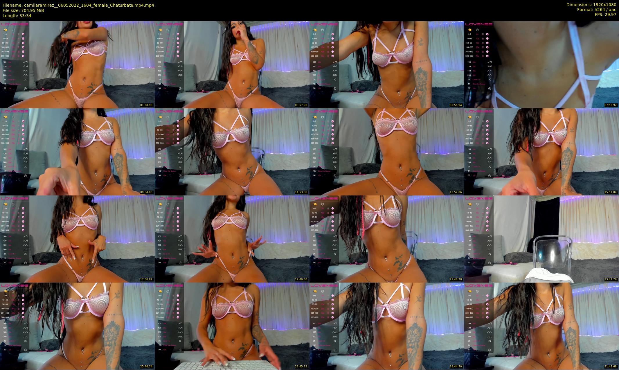 camilaramirez_ — 34 minute Chaturbate female cam show recording, 1080p, May 6, 2022