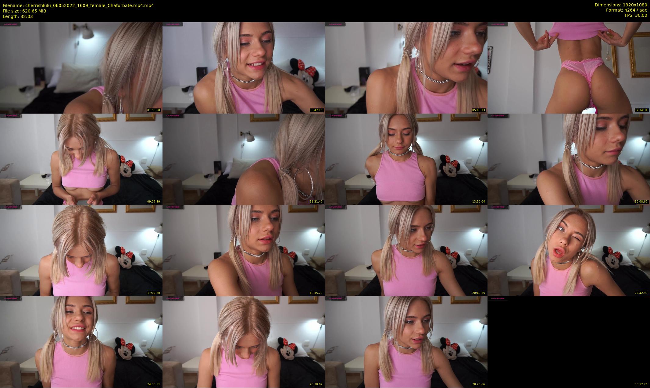 cherrishlulu — 33 minute Chaturbate female cam show recording, 1080p, May 6, 2022