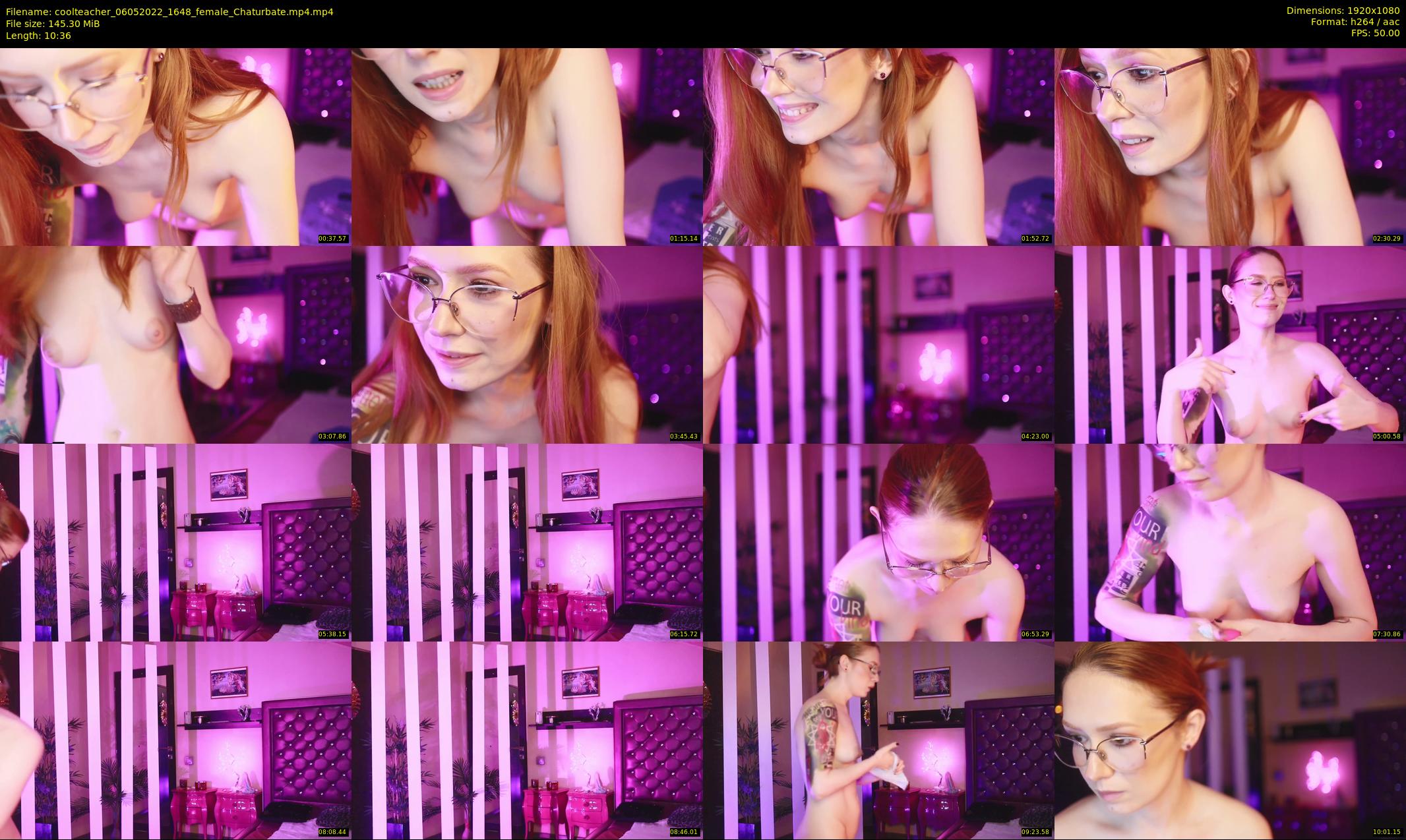 coolteacher — 11 minute Chaturbate female cam show recording, 1080p, May 6, 2022