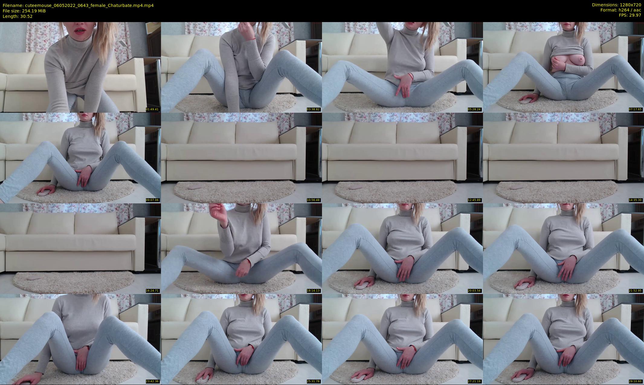 cuteemouse — 31 minute Chaturbate female cam show recording, 720p, May 6, 2022