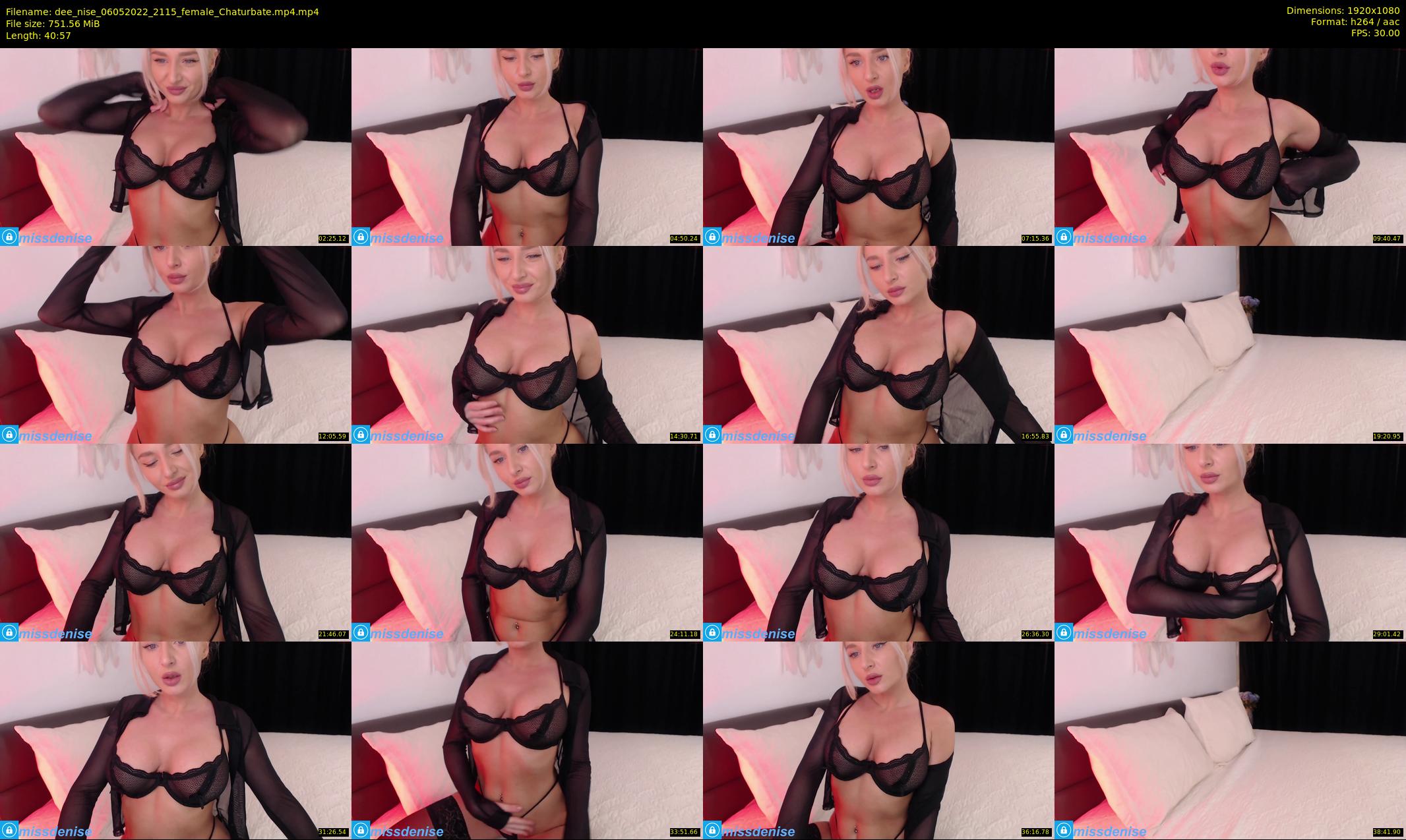 dee_nise — 41 minute Chaturbate female cam show recording, 1080p, May 6, 2022