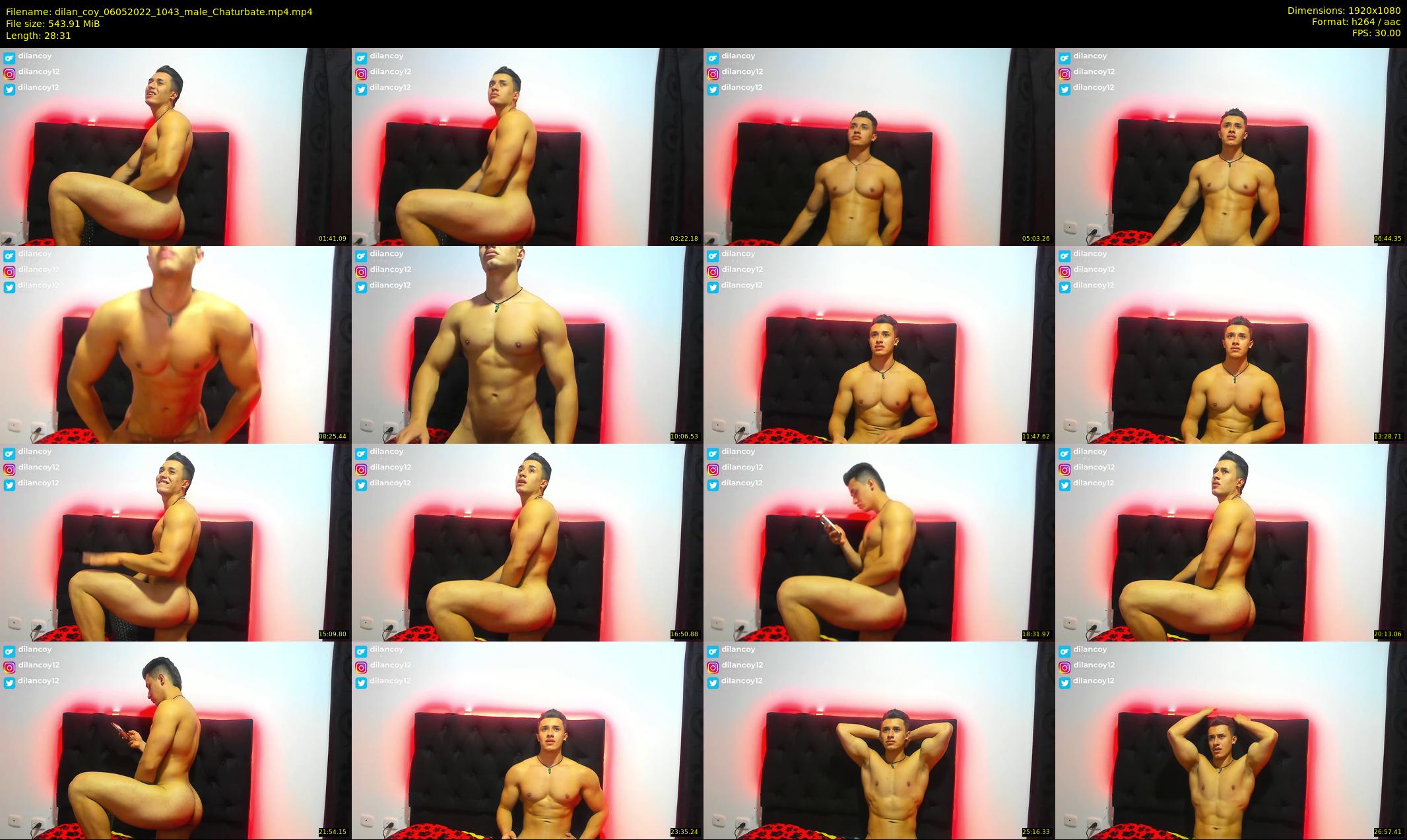 dilan_coy — 29 minute Chaturbate male cam show recording, 1080p, May 6, 2022