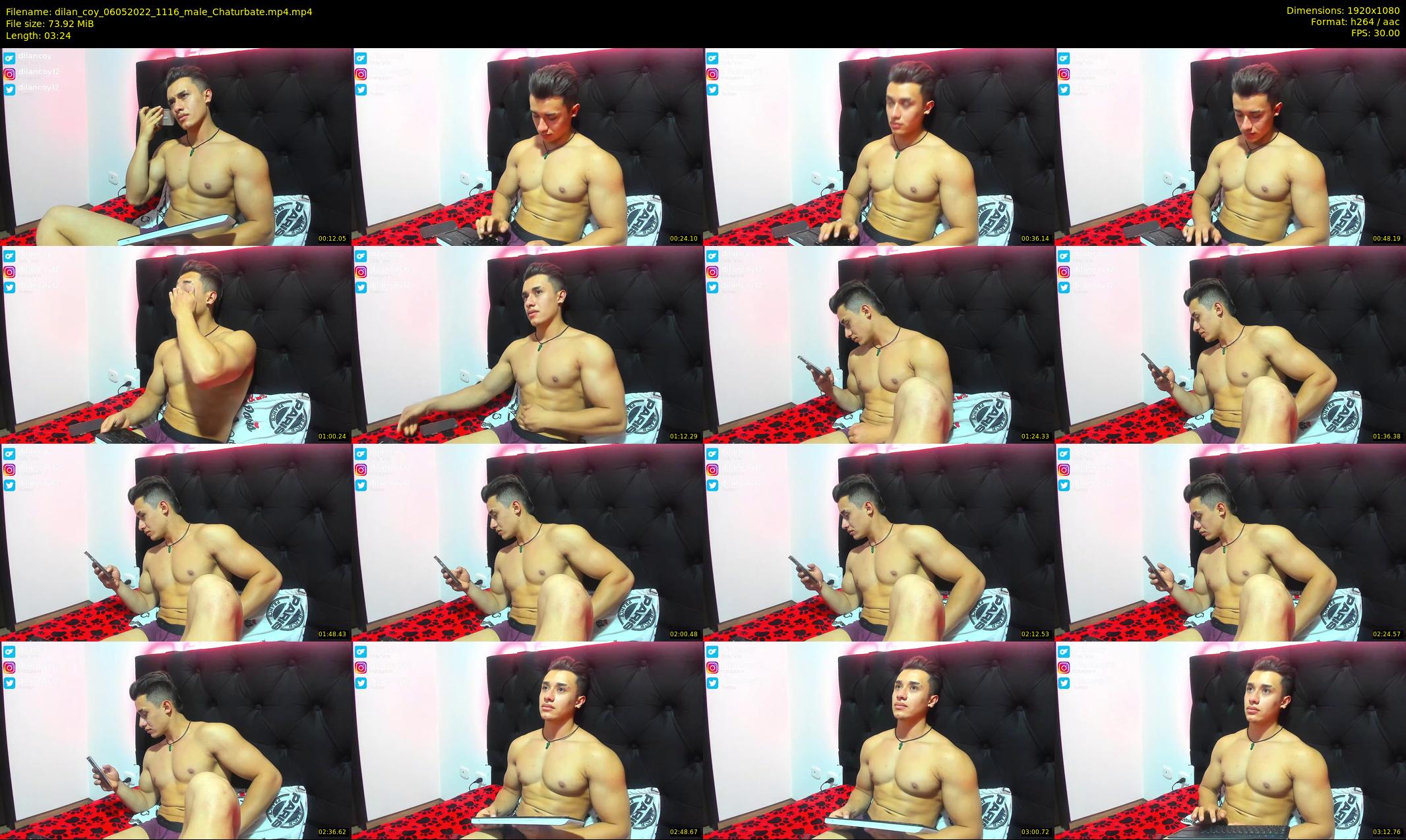 dilan_coy — 4 minute Chaturbate male cam show recording, 1080p, May 6, 2022