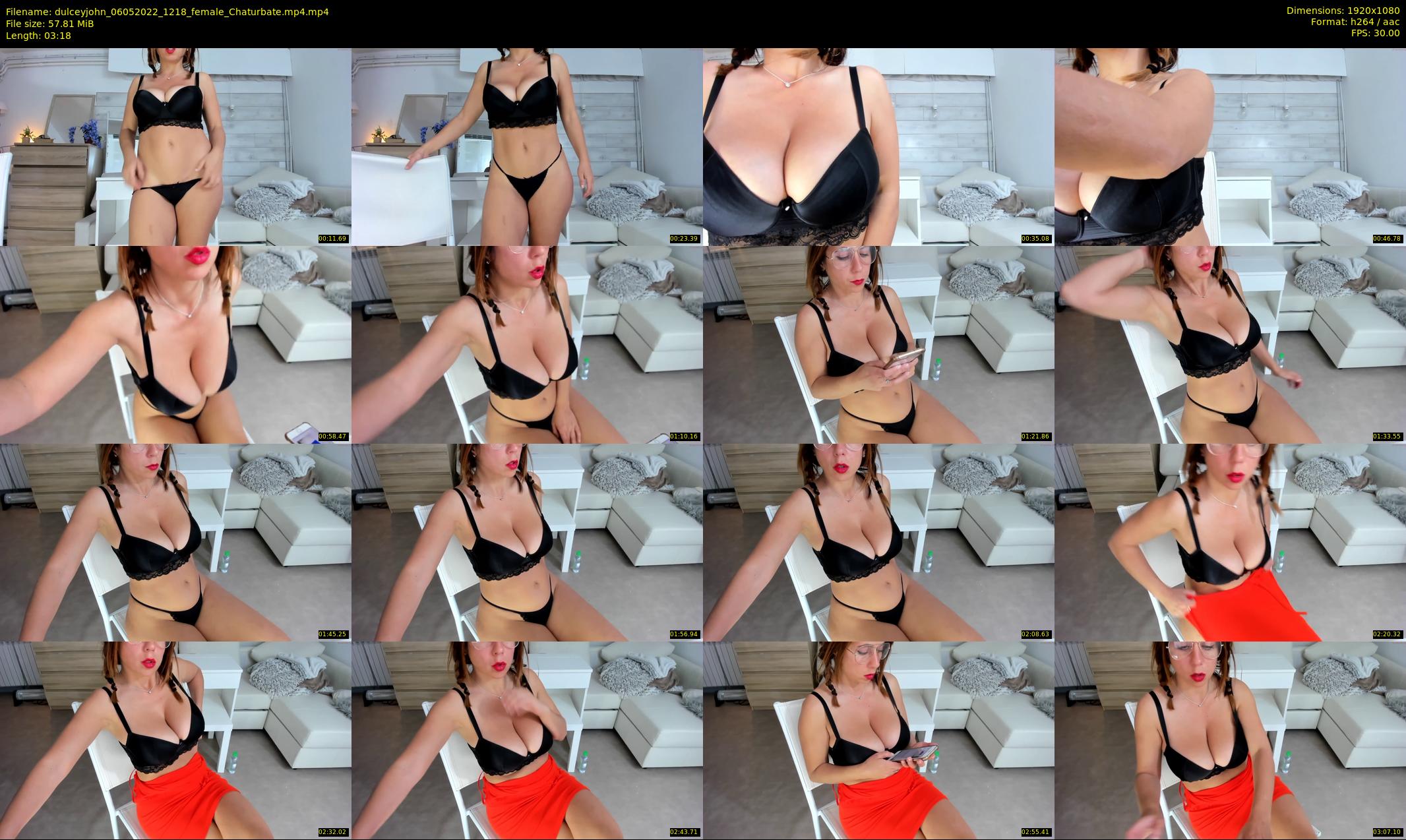 dulceyjohn — 4 minute Chaturbate female cam show recording, 1080p, May 6, 2022