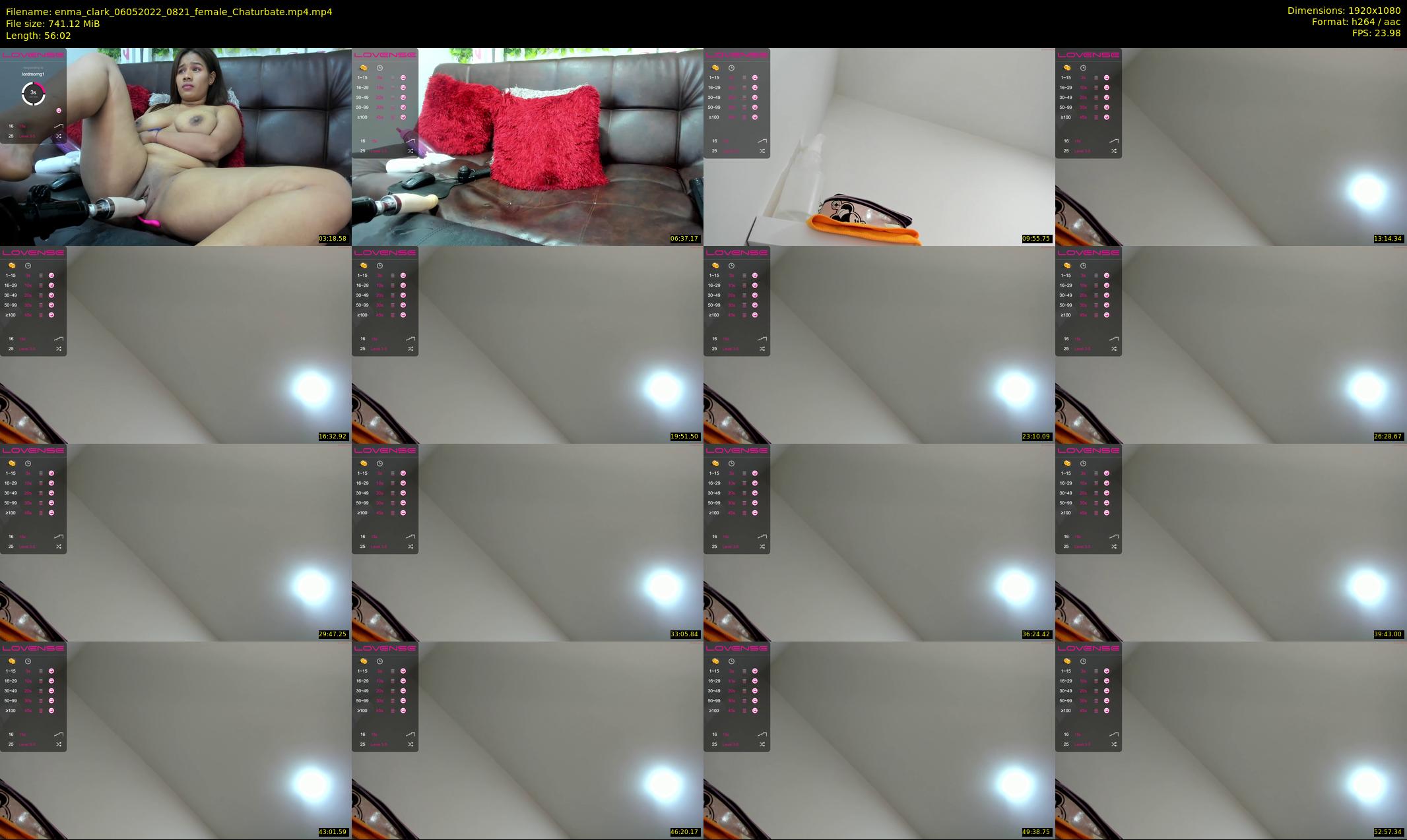 enma_clark — 57 minute Chaturbate female cam show recording, 1080p, May 6, 2022