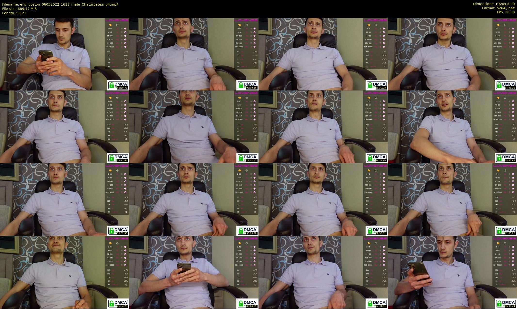 eric_poston — 60 minute Chaturbate male cam show recording, 1080p, May 6, 2022
