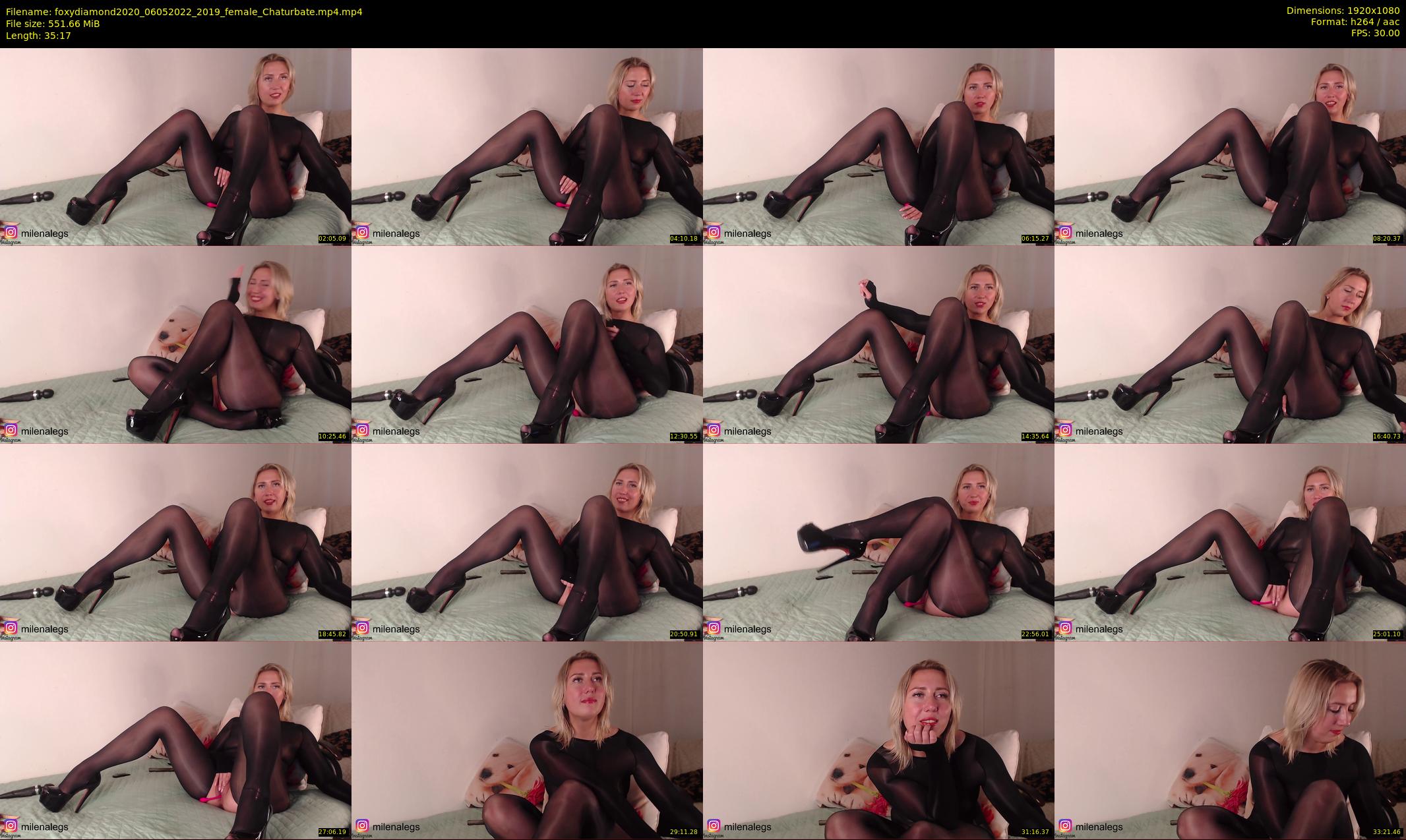 foxydiamond2020 — 36 minute Chaturbate female cam show recording, 1080p, May 6, 2022