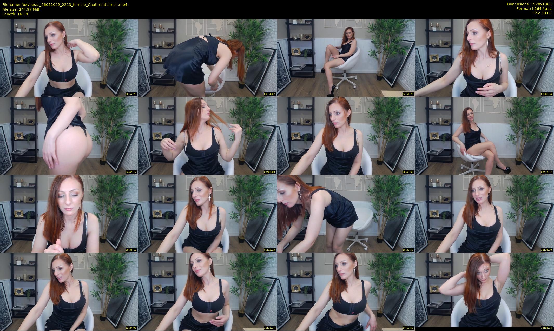 foxynesss — 17 minute Chaturbate female cam show recording, 1080p, May 6, 2022