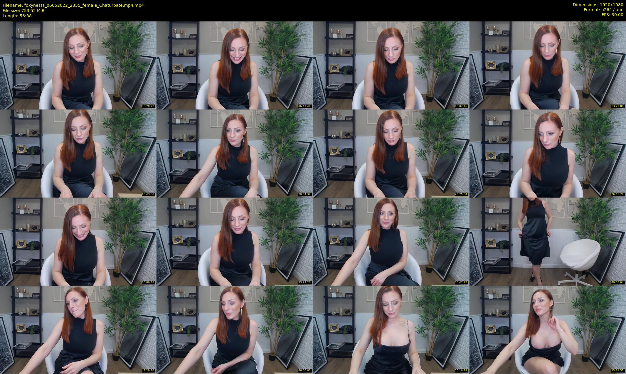 foxynesss — 57 minute Chaturbate female cam show recording, 1080p, May 6, 2022