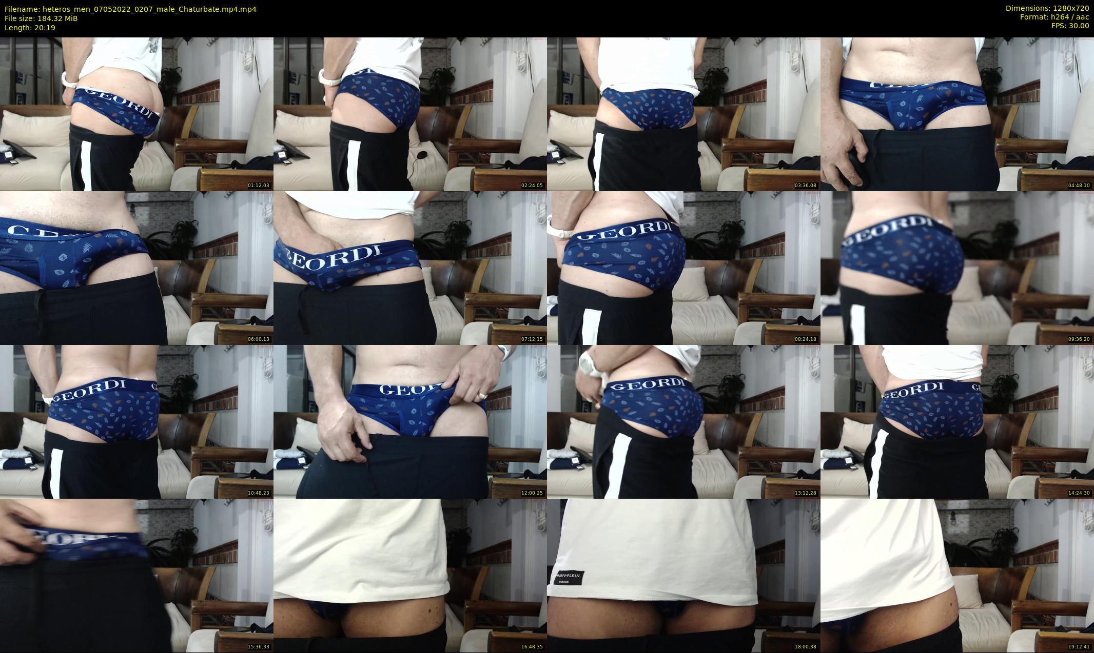 heteros_men — 21 minute Chaturbate male cam show recording, 720p, May 7, 2022
