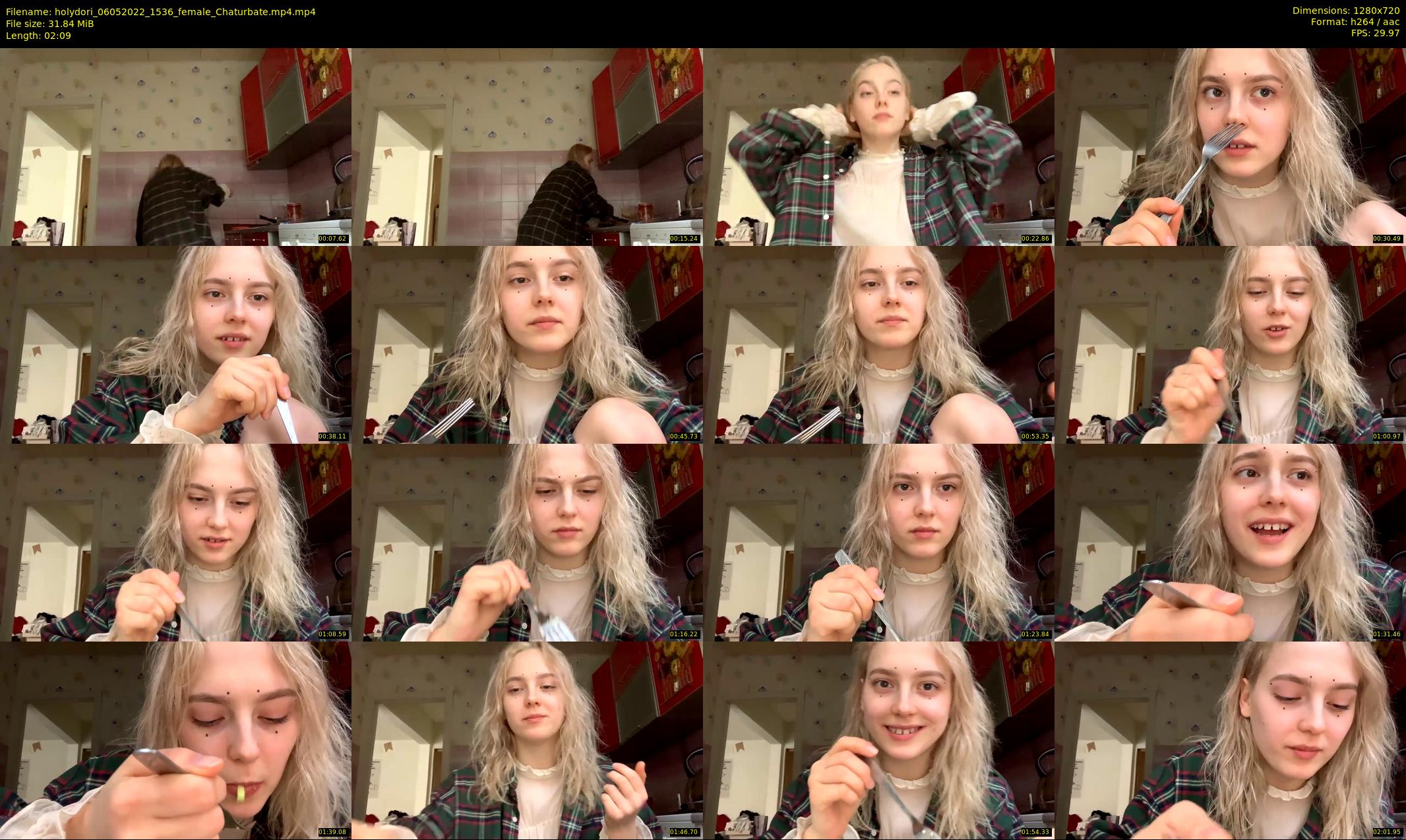 holydori — 3 minute Chaturbate female cam show recording, 720p, May 6, 2022