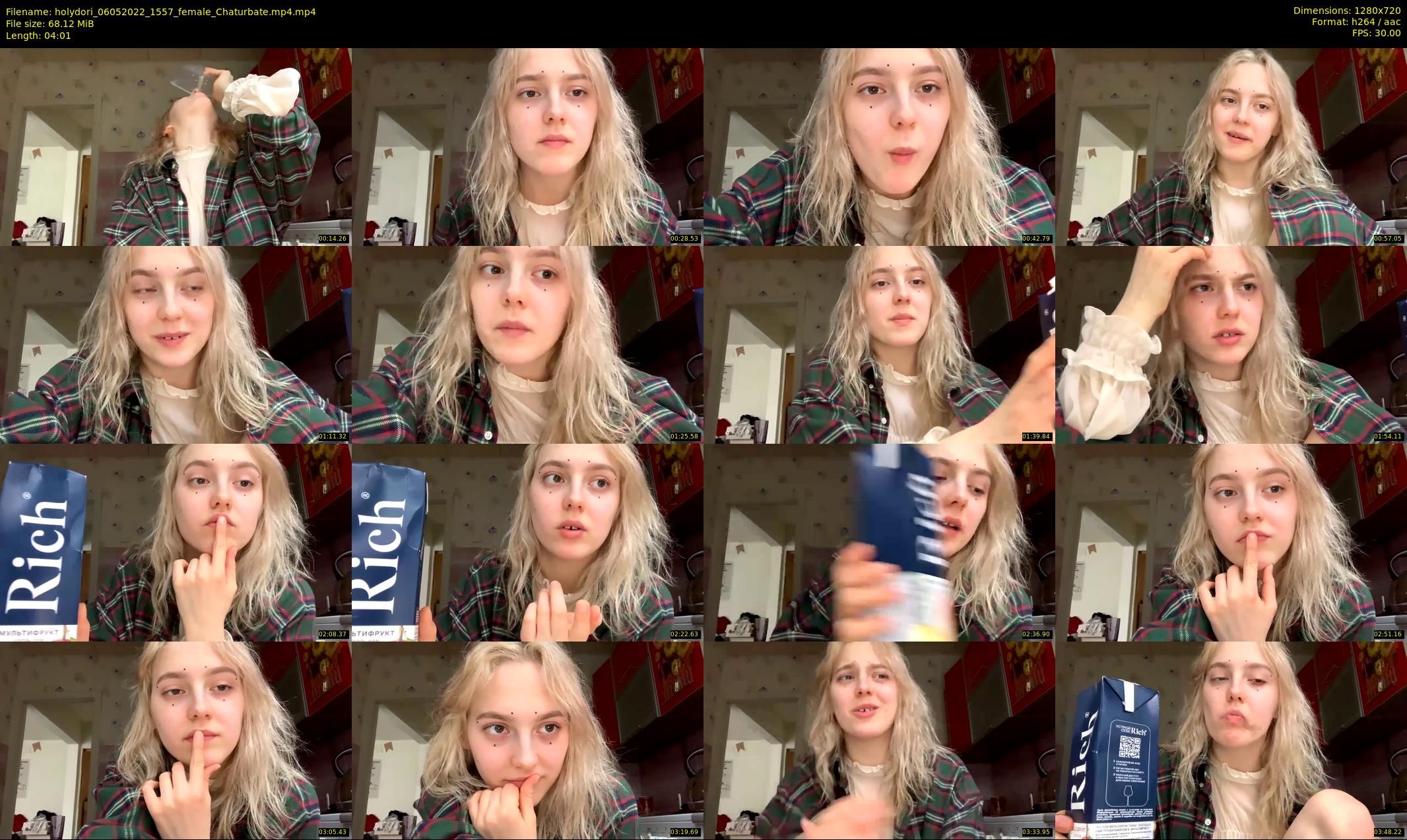 holydori — 5 minute Chaturbate female cam show recording, 720p, May 6, 2022