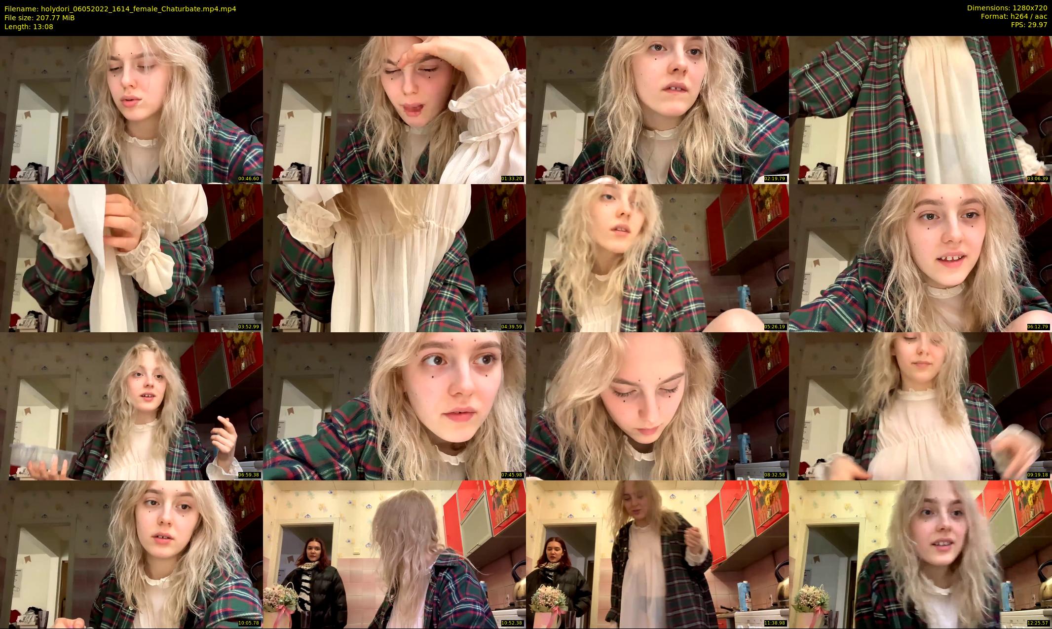 holydori — 14 minute Chaturbate female cam show recording, 720p, May 6, 2022