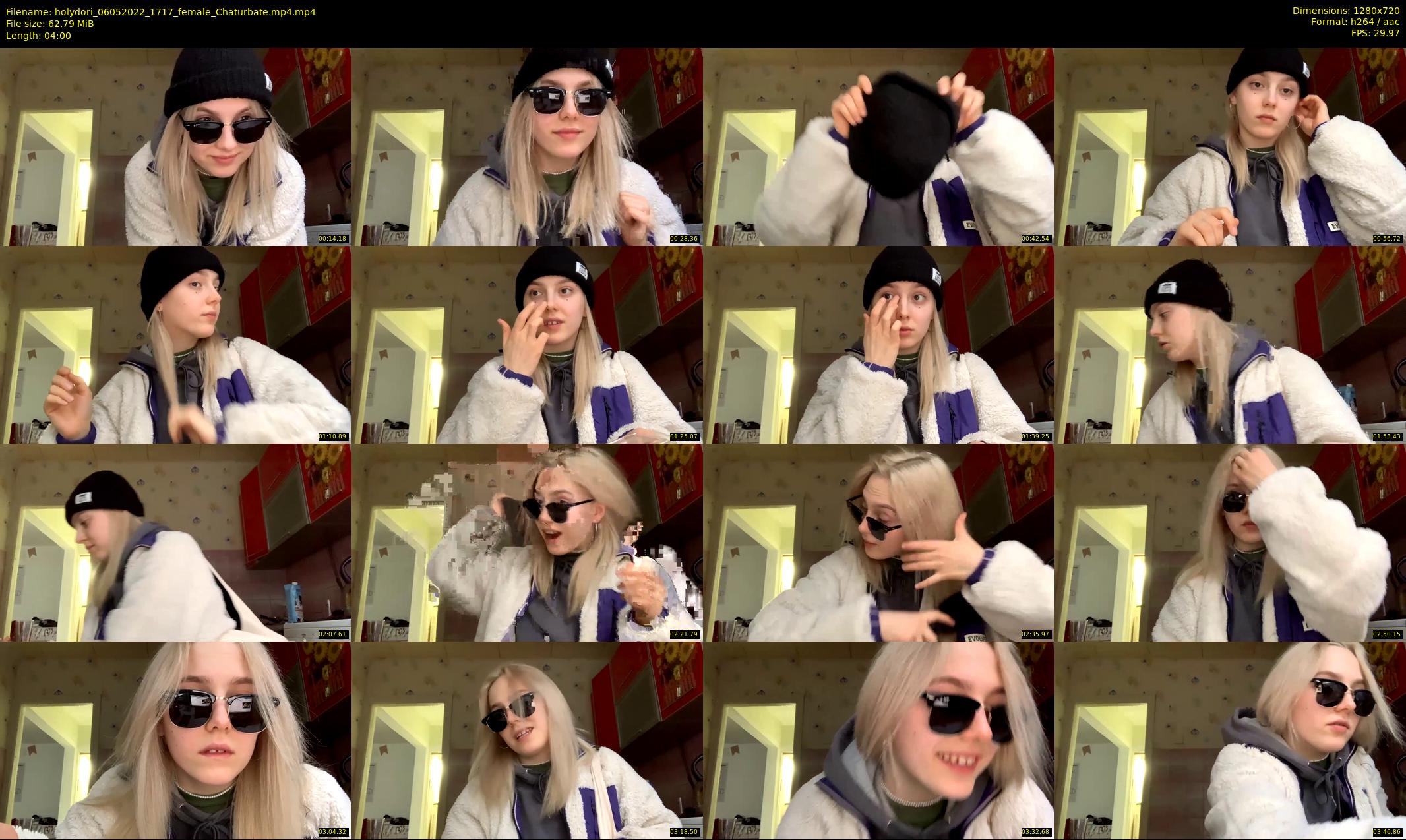 holydori — 4 minute Chaturbate female cam show recording, 720p, May 6, 2022