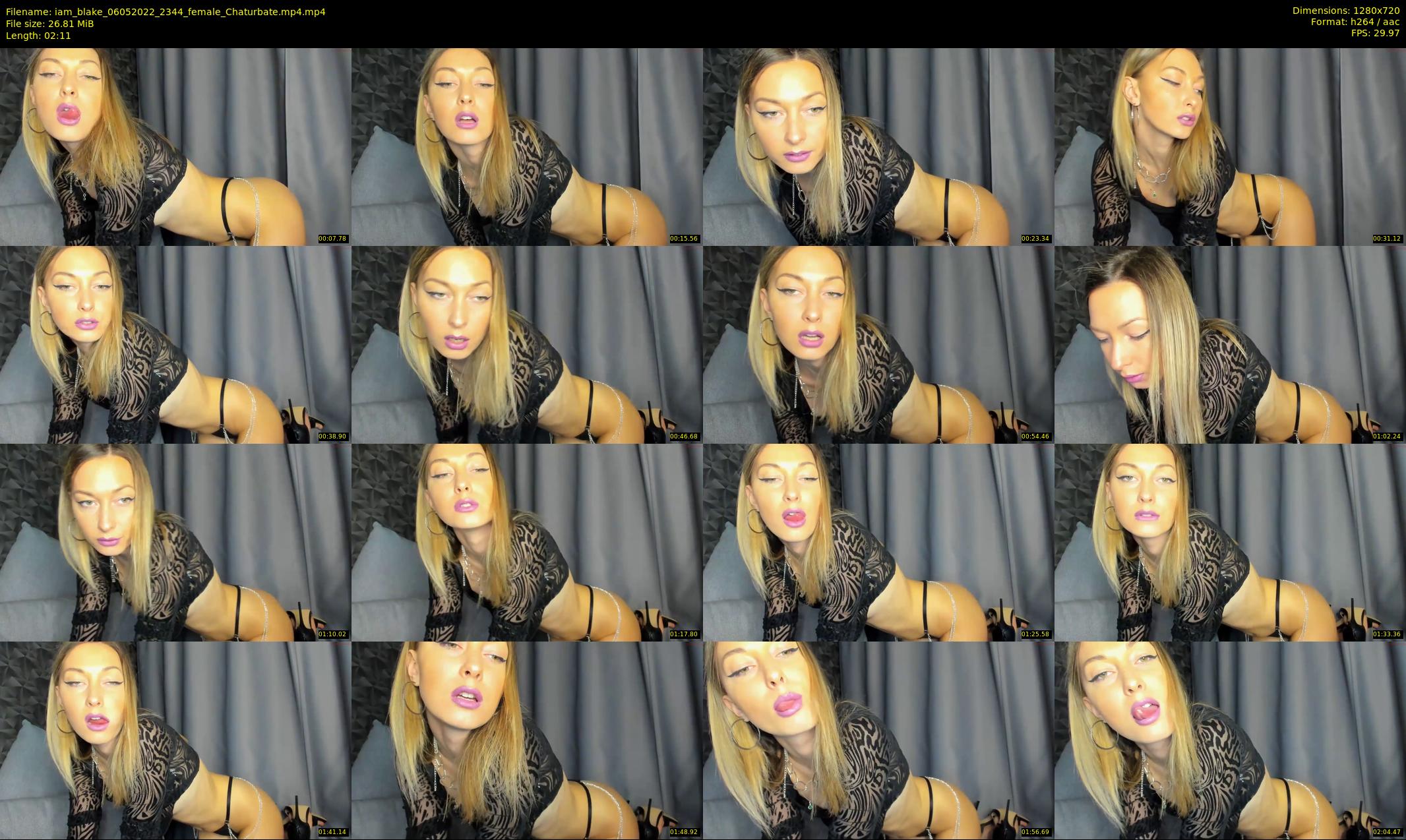 iam_blake — 3 minute Chaturbate female cam show recording, 720p, May 6, 2022