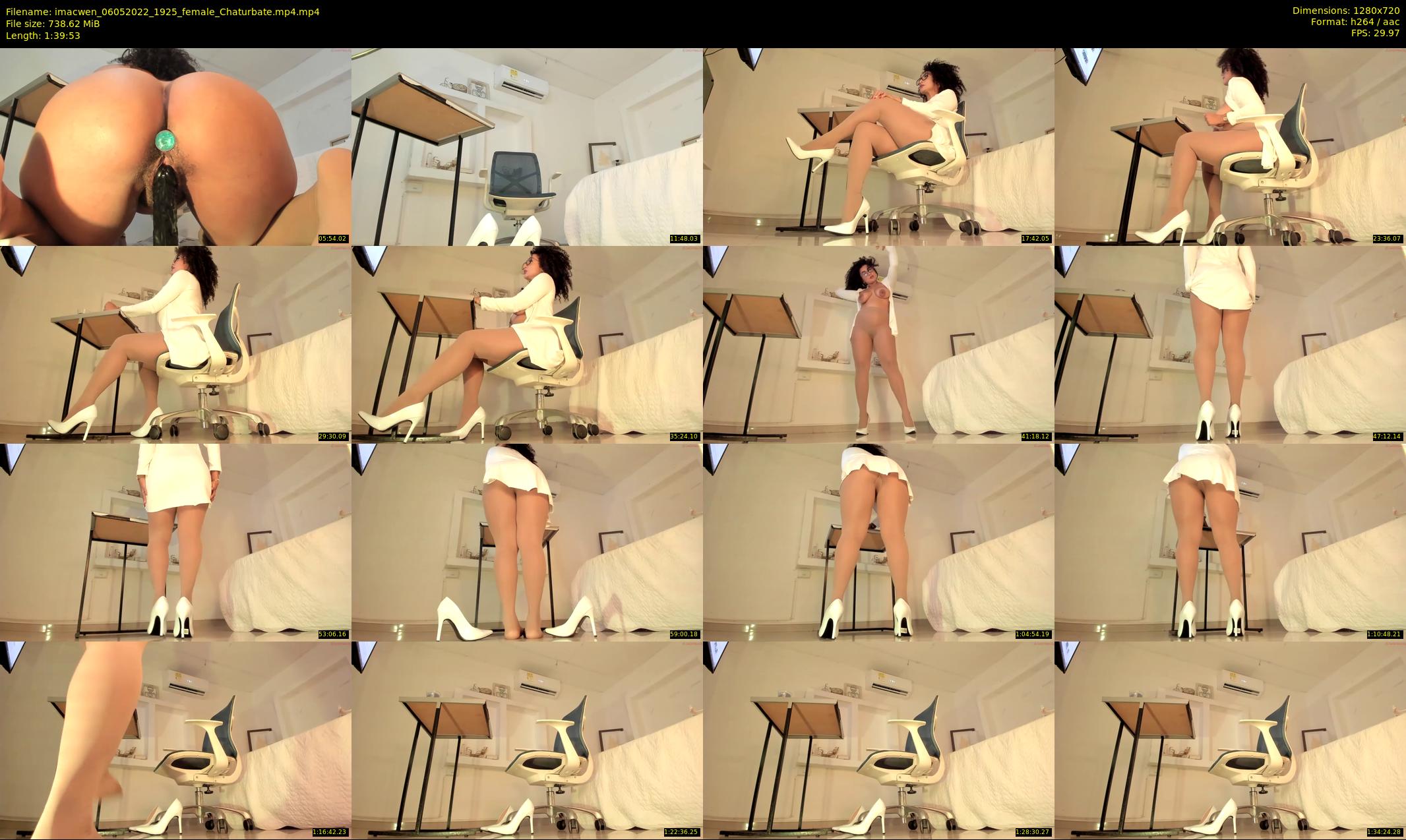 imacwen — 100 minute Chaturbate female cam show recording, 720p, May 6, 2022