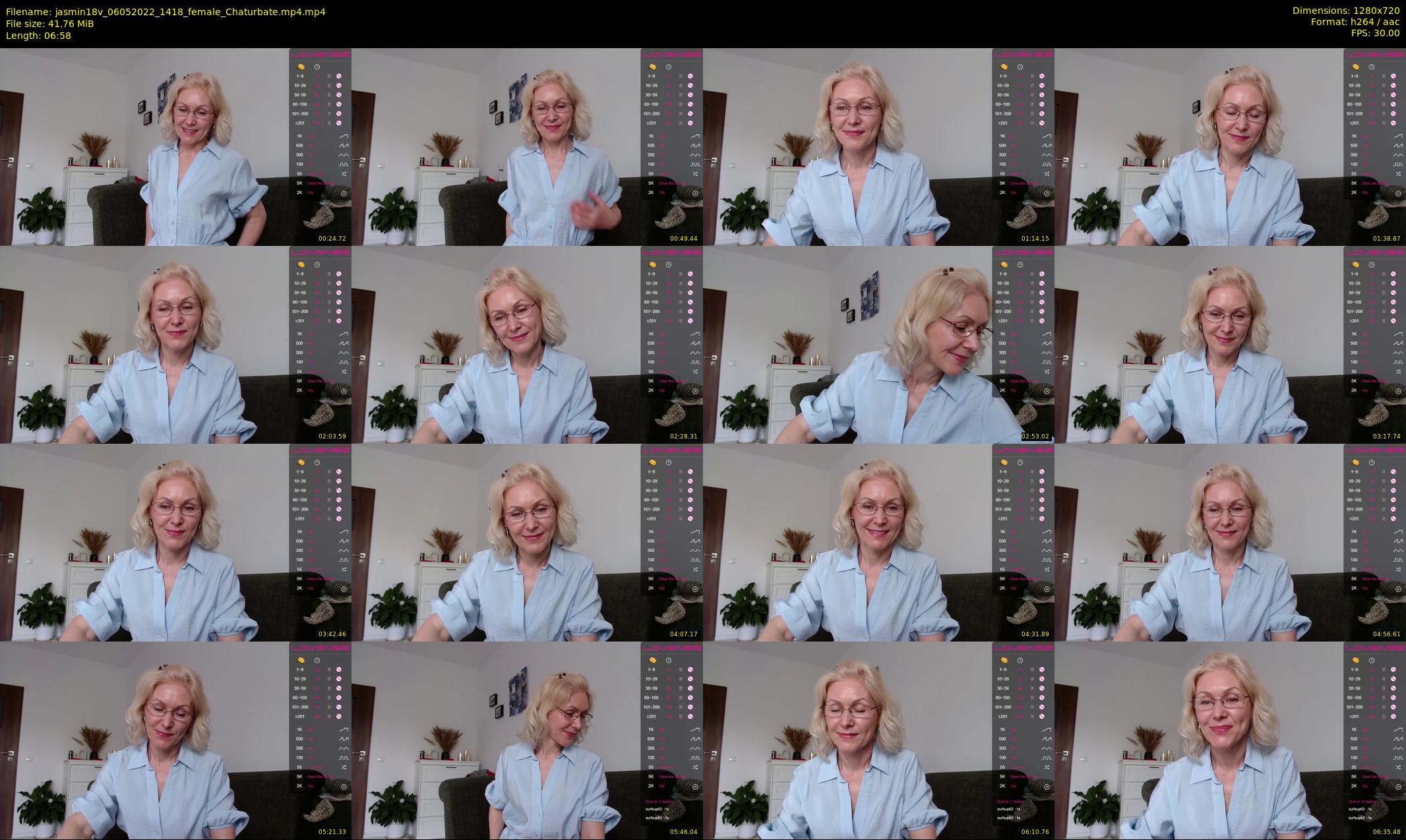 jasmin18v — 7 minute Chaturbate female cam show recording, 720p, May 6, 2022