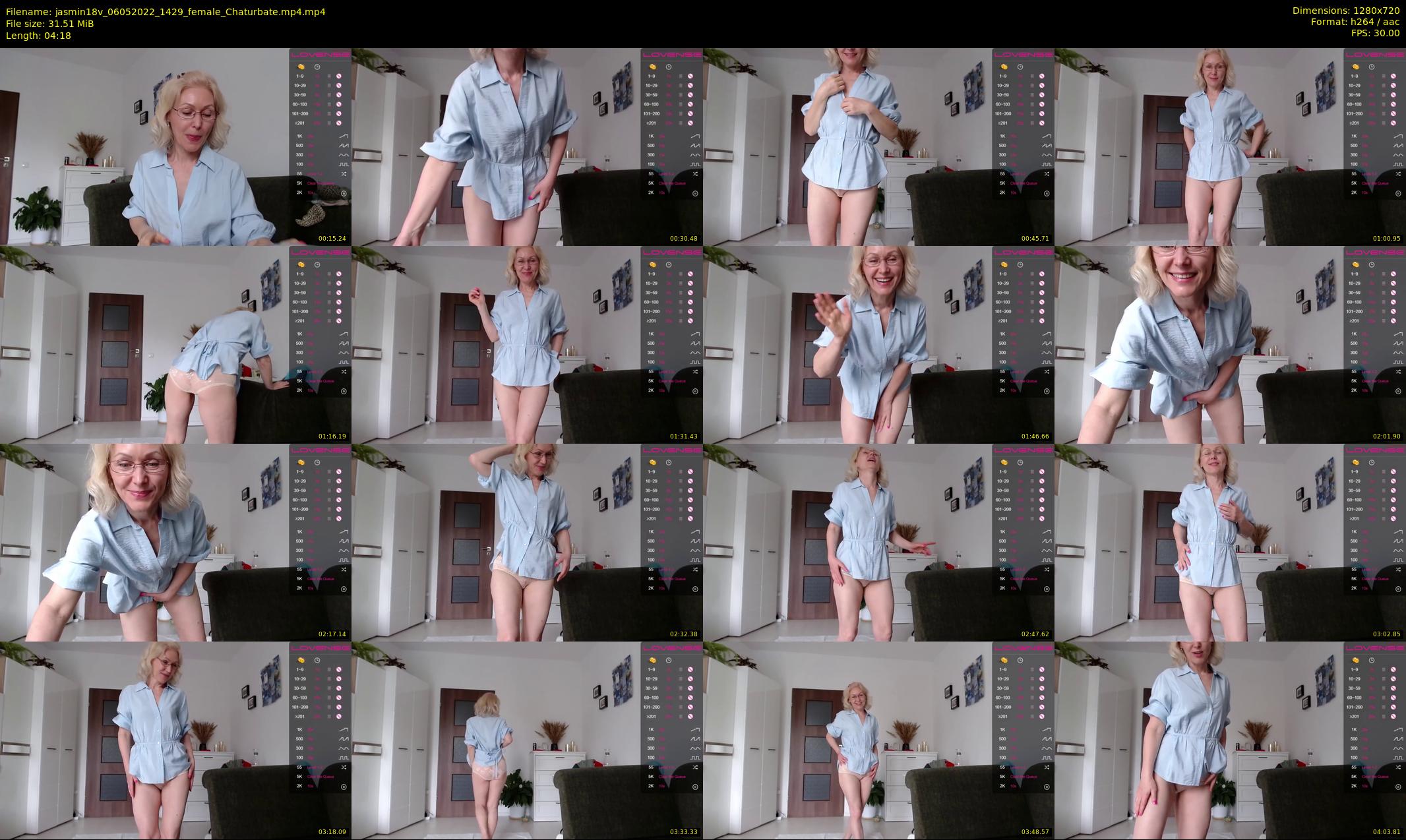 jasmin18v — 5 minute Chaturbate female cam show recording, 720p, May 6, 2022