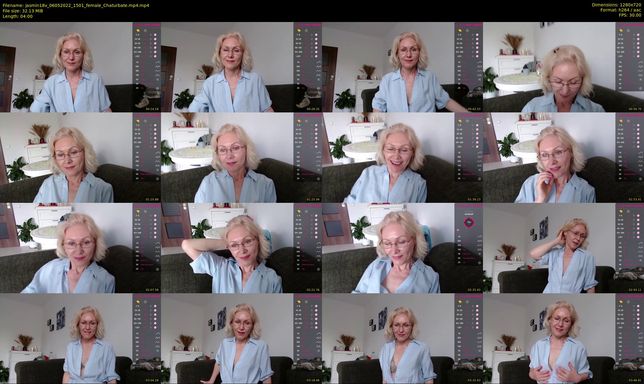 jasmin18v — 4 minute Chaturbate female cam show recording, 720p, May 6, 2022