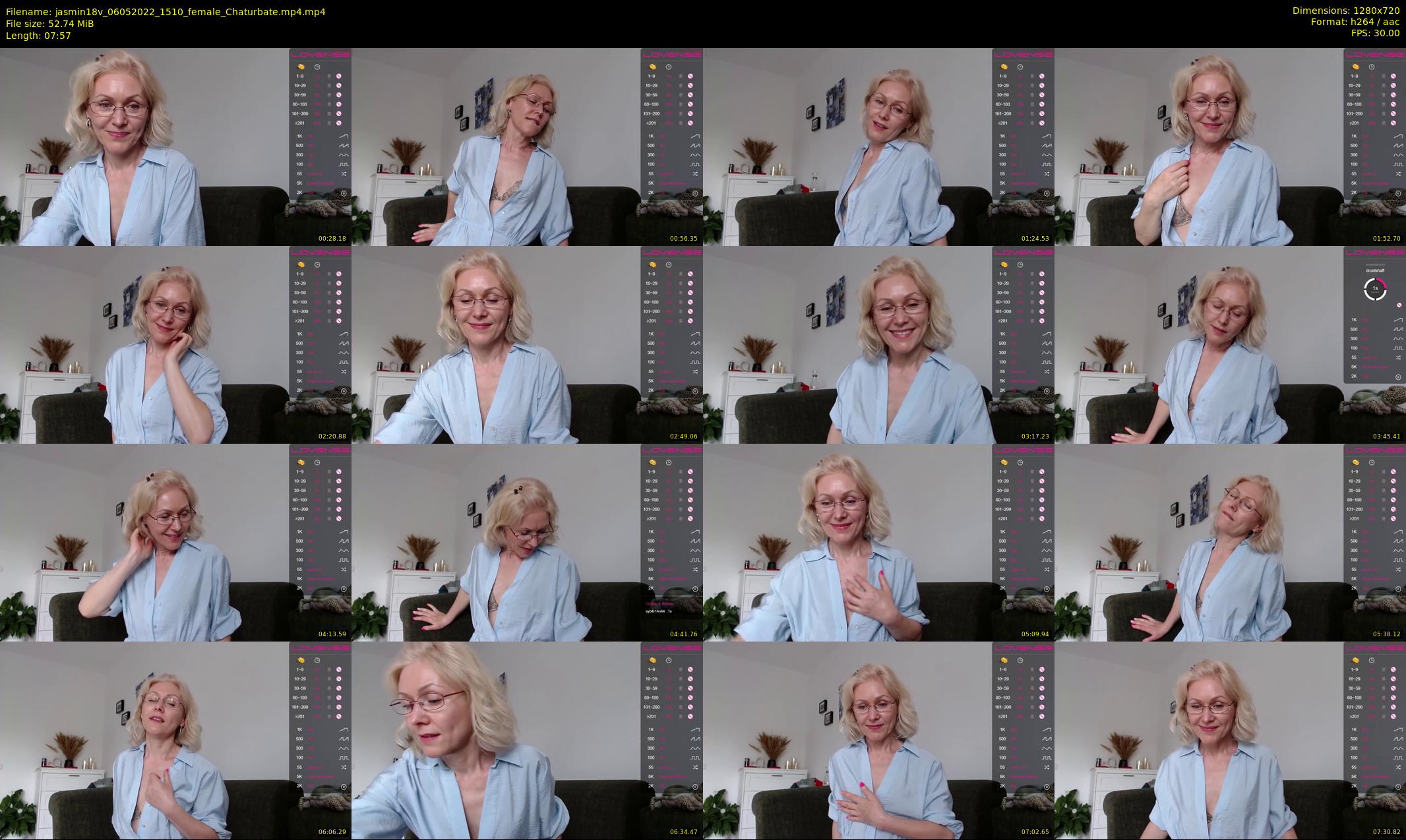 jasmin18v — 8 minute Chaturbate female cam show recording, 720p, May 6, 2022