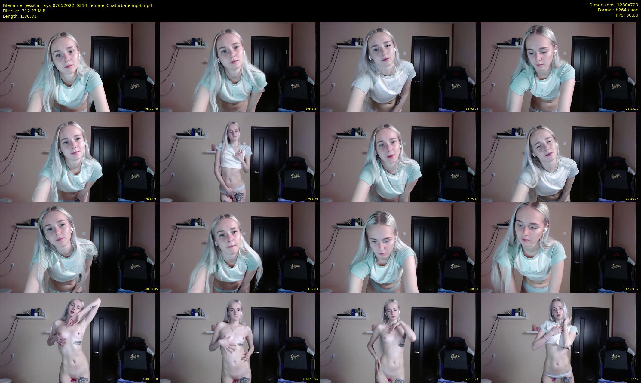 jessica_rays — 91 minute Chaturbate couple cam show recording, 720p, May 7, 2022