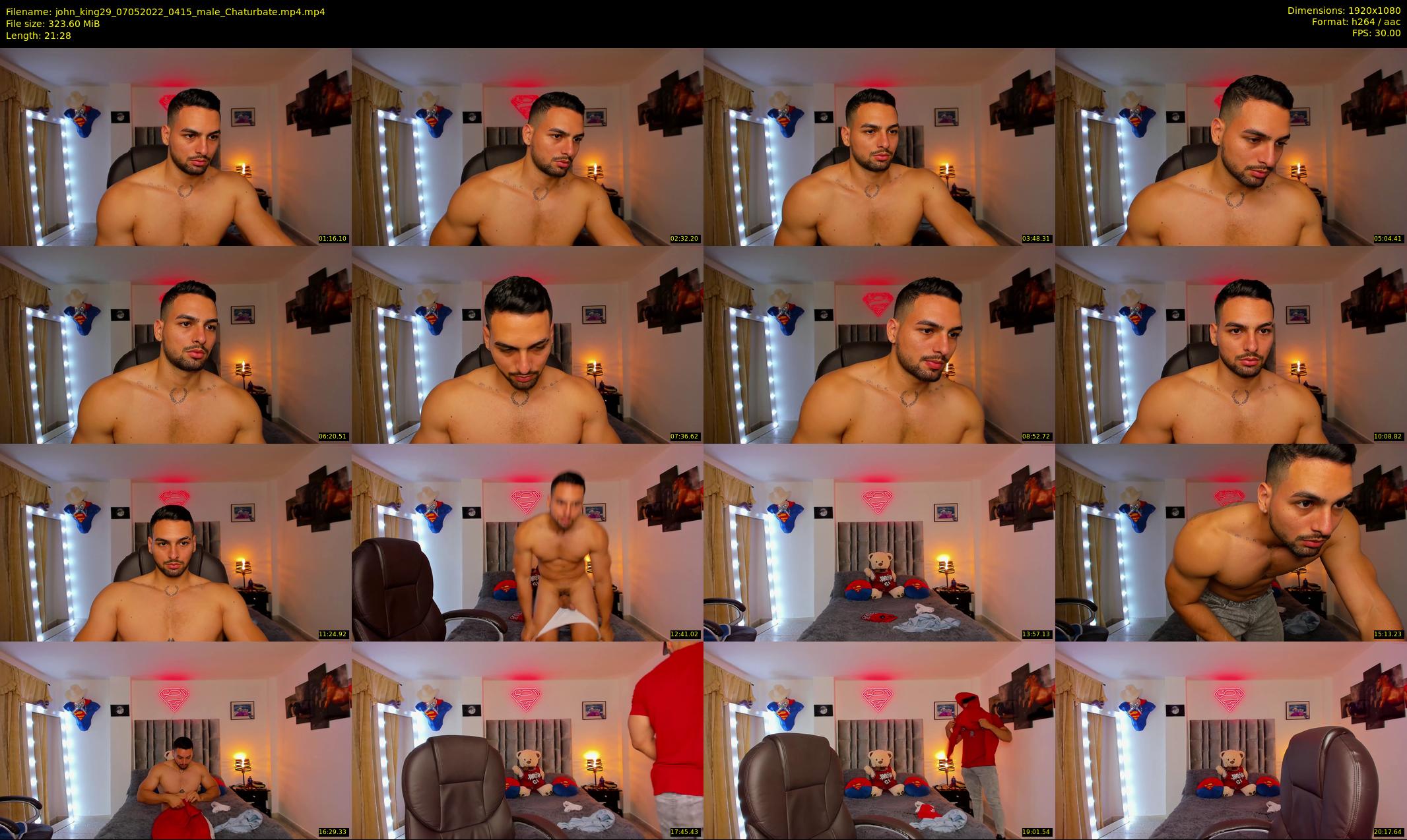 john_king29 — 22 minute Chaturbate male cam show recording, 1080p, May 7, 2022