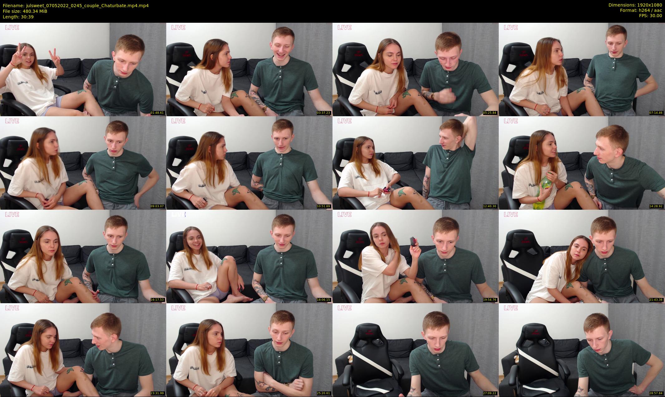 julsweet — 31 minute Chaturbate male cam show recording, 1080p, May 7, 2022