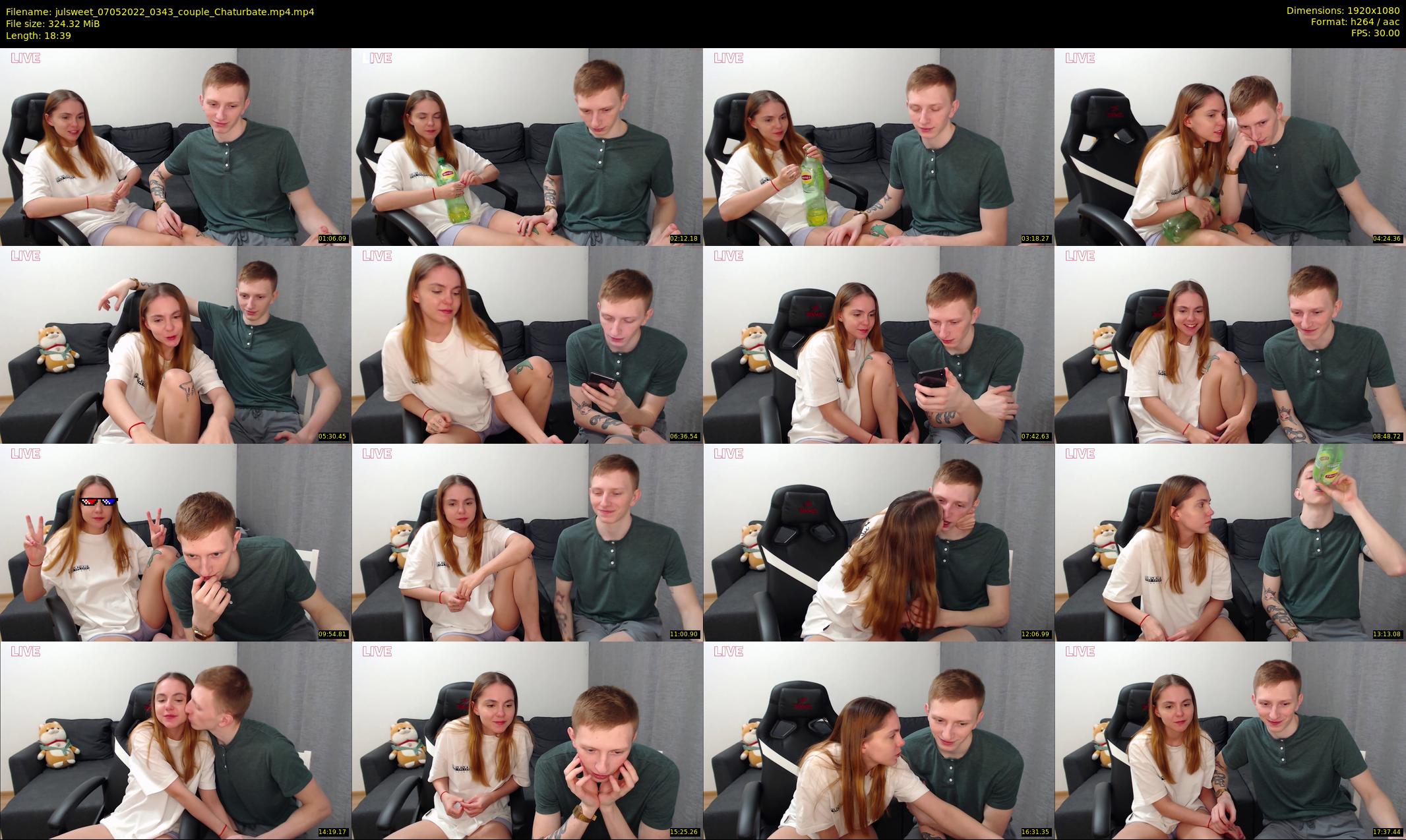 julsweet — 19 minute Chaturbate male cam show recording, 1080p, May 7, 2022